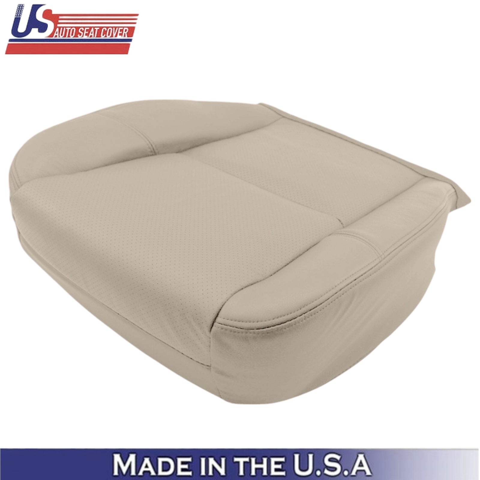 2007-2014 For Cadillac Escalade Leatherette Front Replacement Covers Lt Cashmere