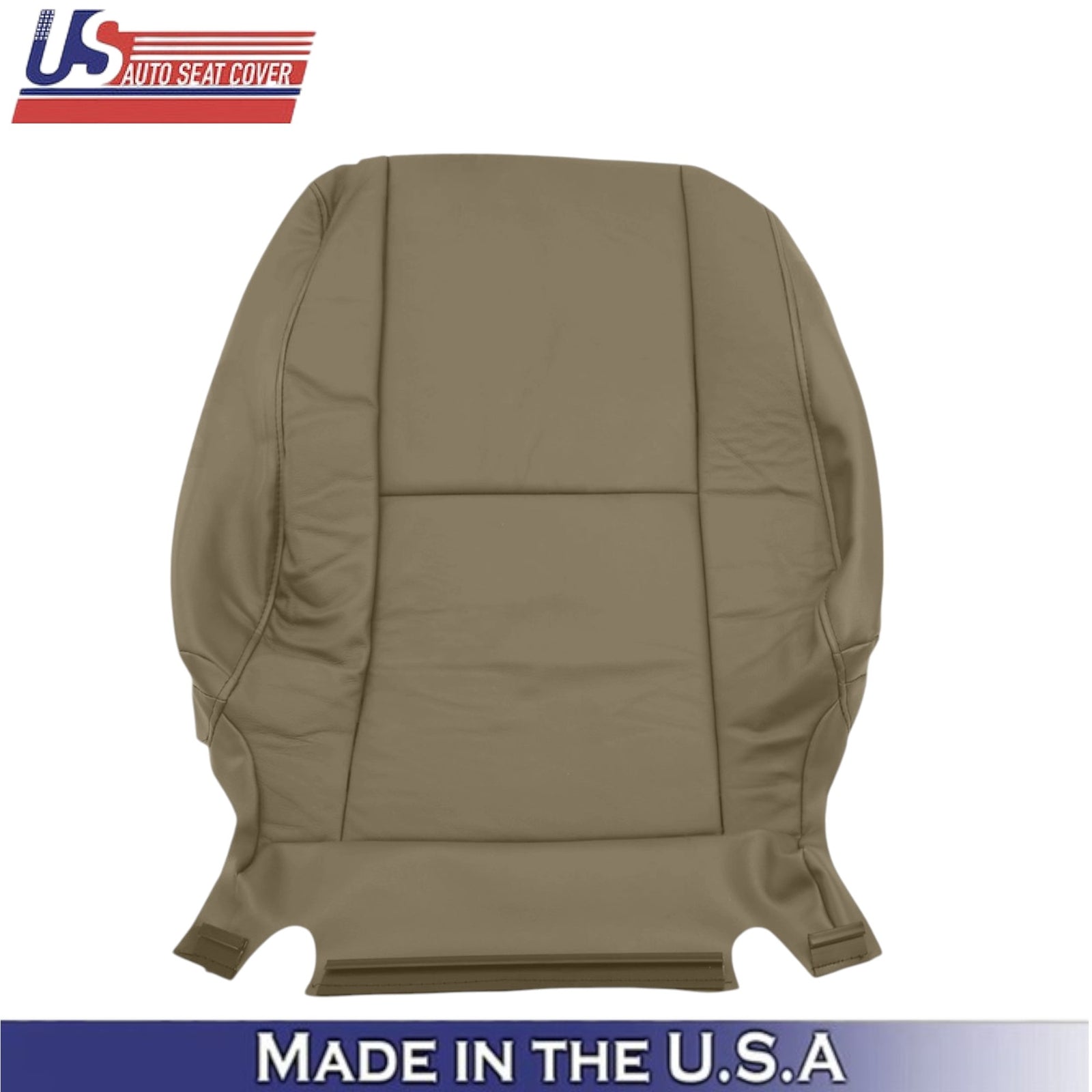 2005-2007 For Toyota Sequoia Genuine Leather Driver Side Seat Covers Oak Tan