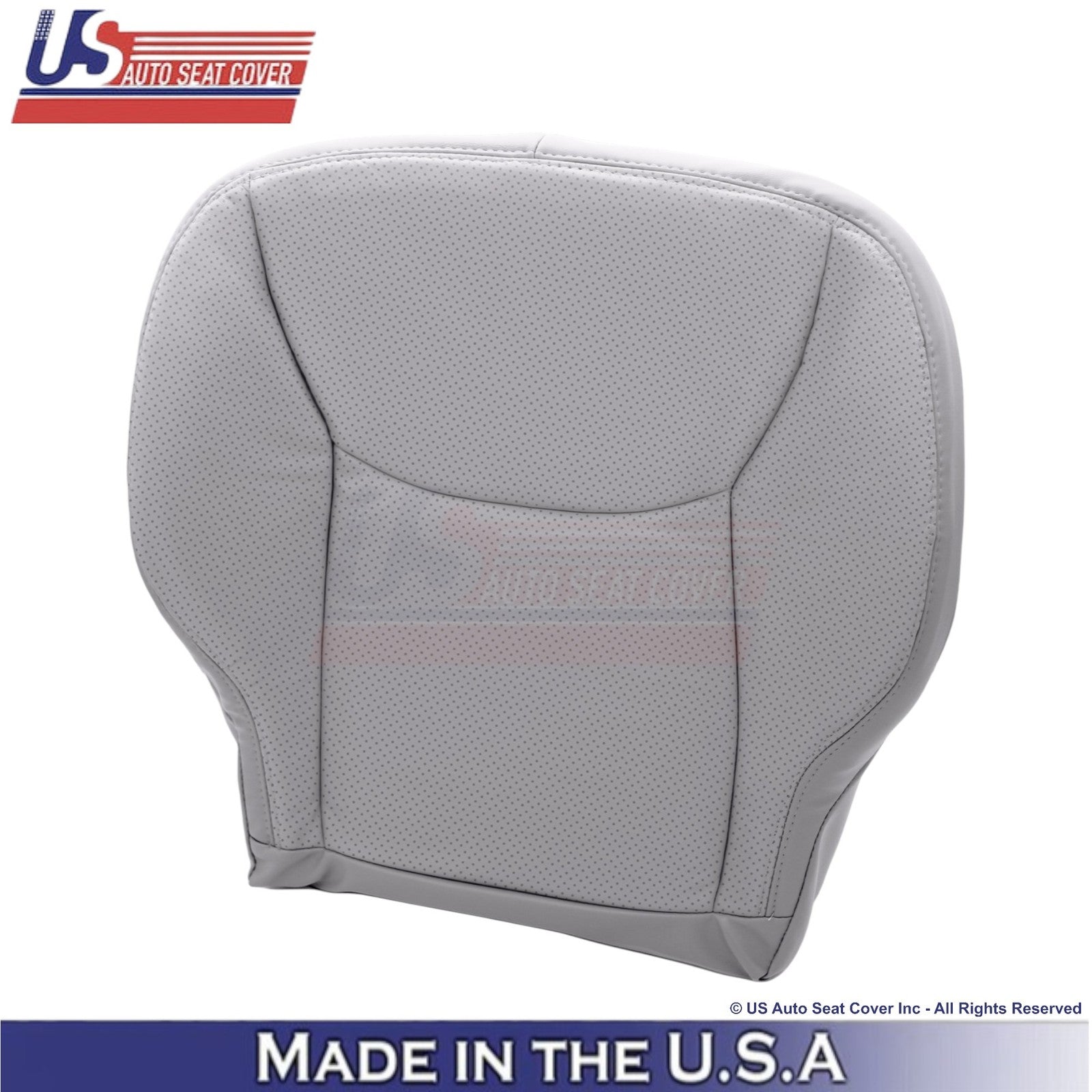 1999-2006 Fits Mercedes-Benz S-Class Leatherette Perf. Driver Bottom Cover Gray