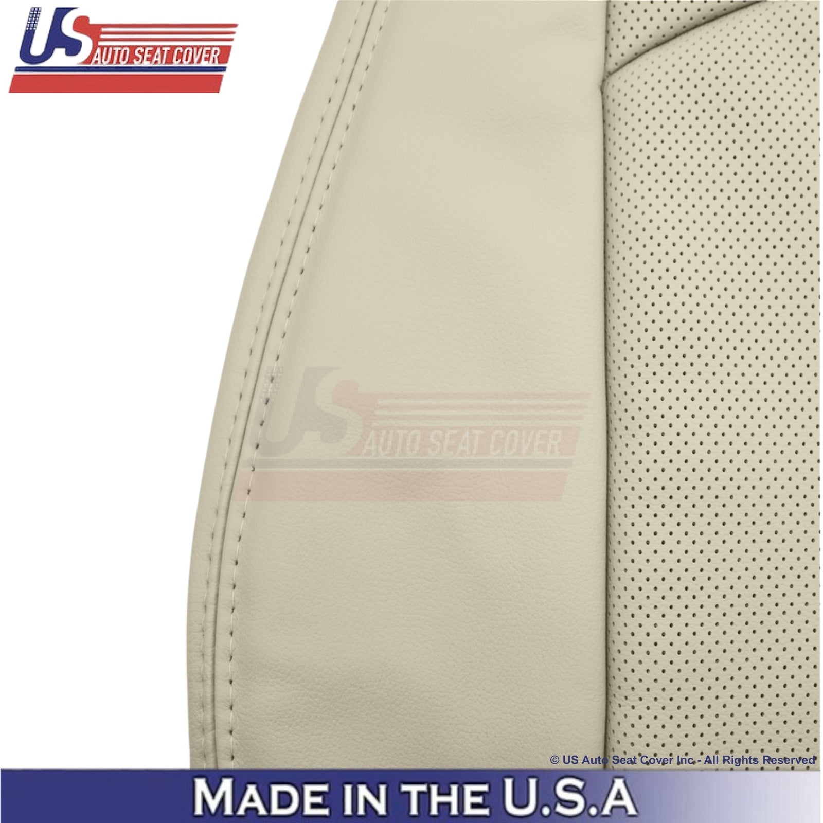 2002-2009 For Mercedes-Benz E-Class Leather Driver Replacement Seat Covers Beige