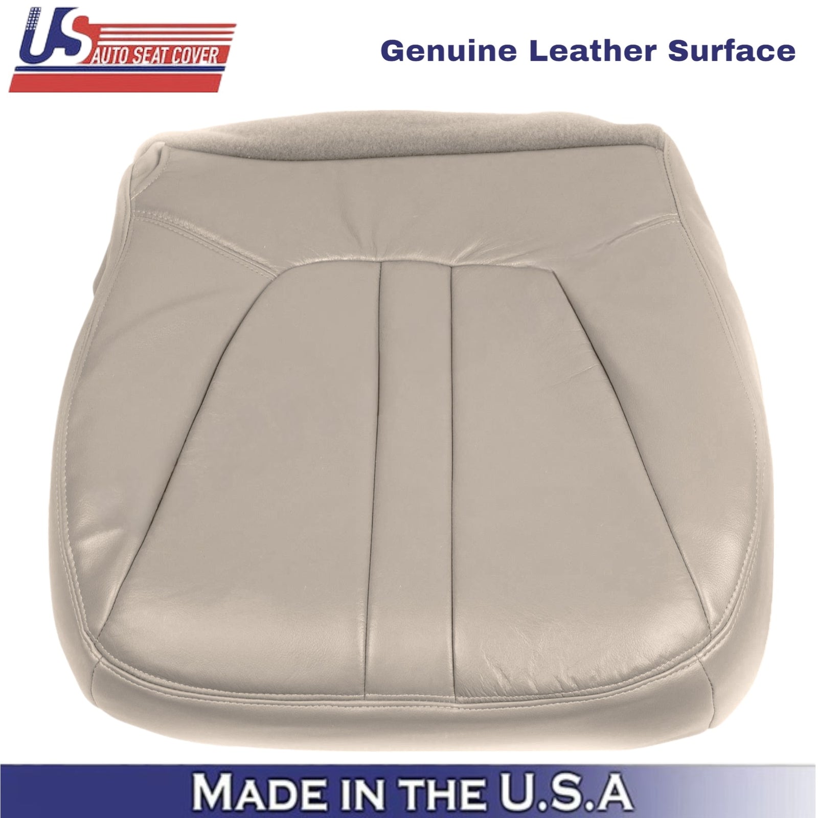1997-1999 For Ford Expedition Eddie Bauer Leather Front Seat Covers Prairie Tan