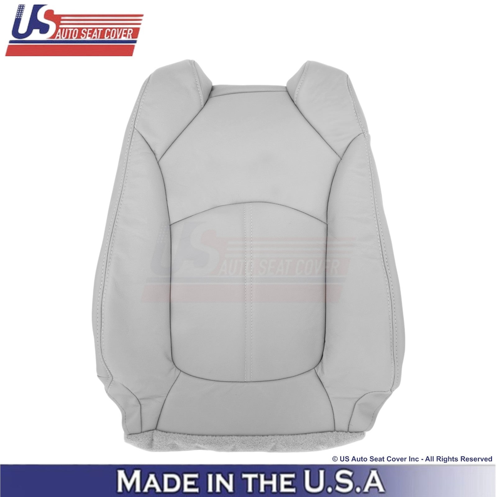 2013-2017 Fits Chevy Traverse Genuine Leather Driver Top Cover Light Titanium
