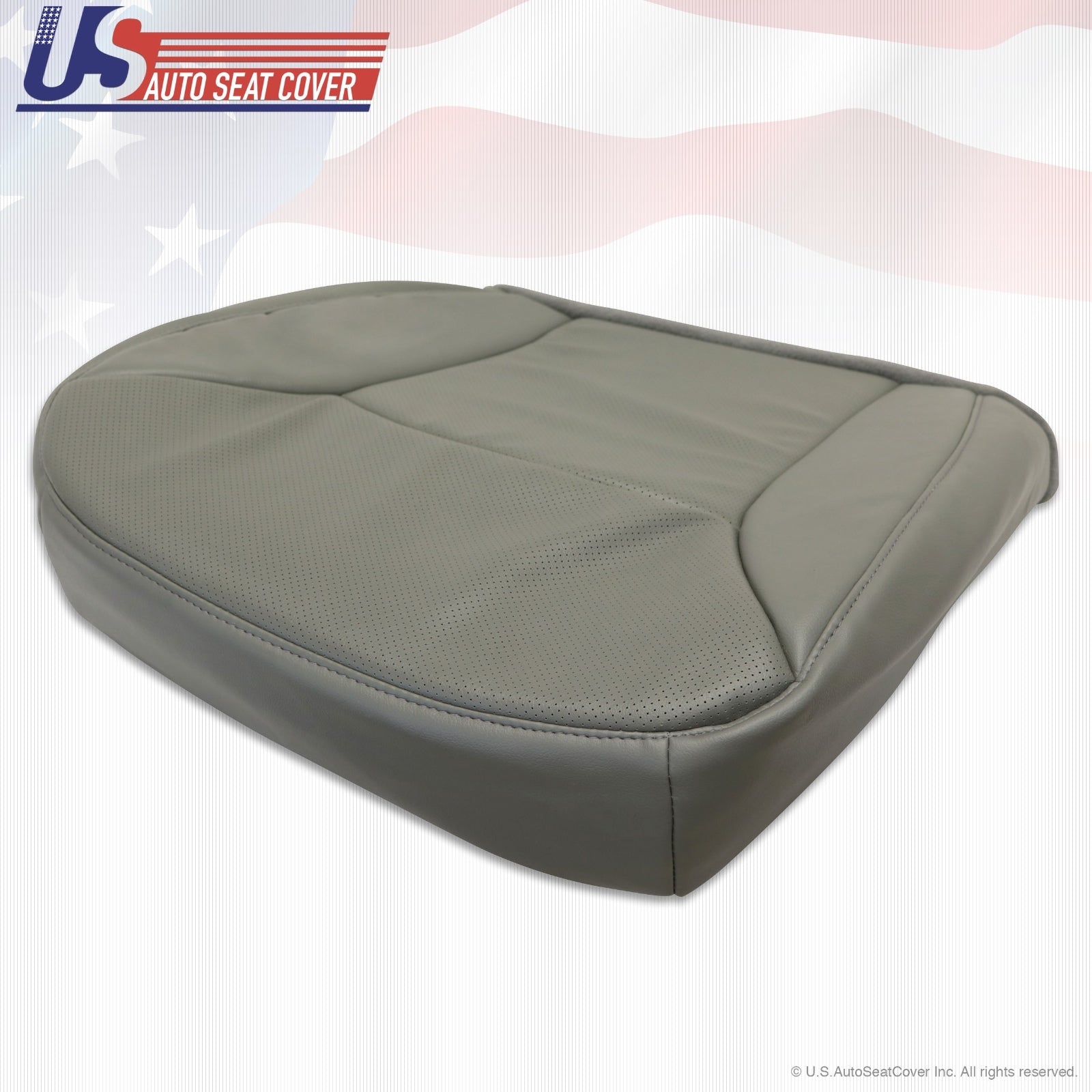 2004 2005 2006 2007 2008 Ford E150 Van PASSENGER Bottom Perforated Seat GRAY