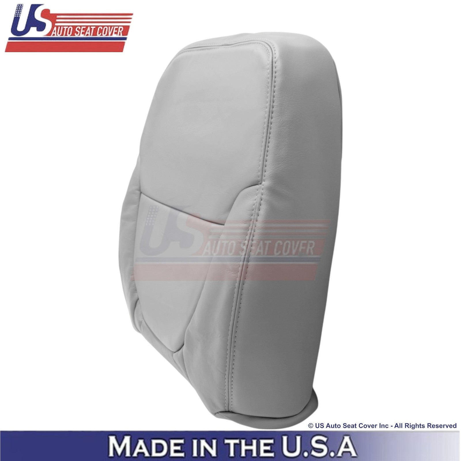 2001-2004 Fits Toyota Tundra Driver Top Genuine Leather Cover Light Charcoal