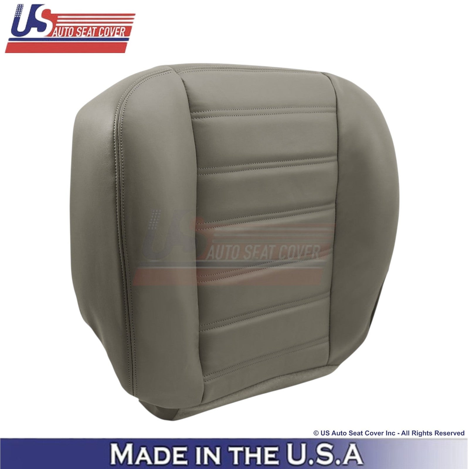 2003-2007 For Hummer H2 Genuine Leather Passenger Replacement Covers Wheat Gray