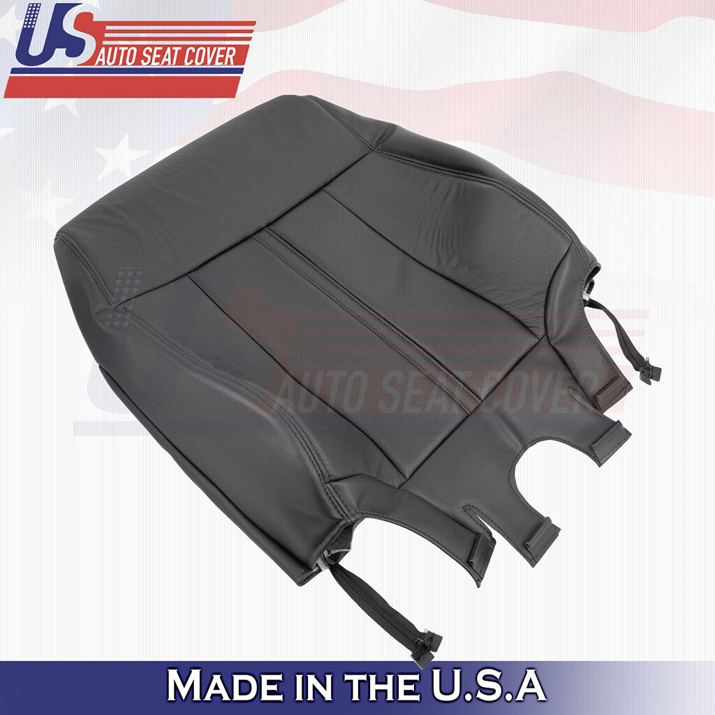 2015-2017 For Lincoln Navigator Leather Front Replacement Seat Covers Black