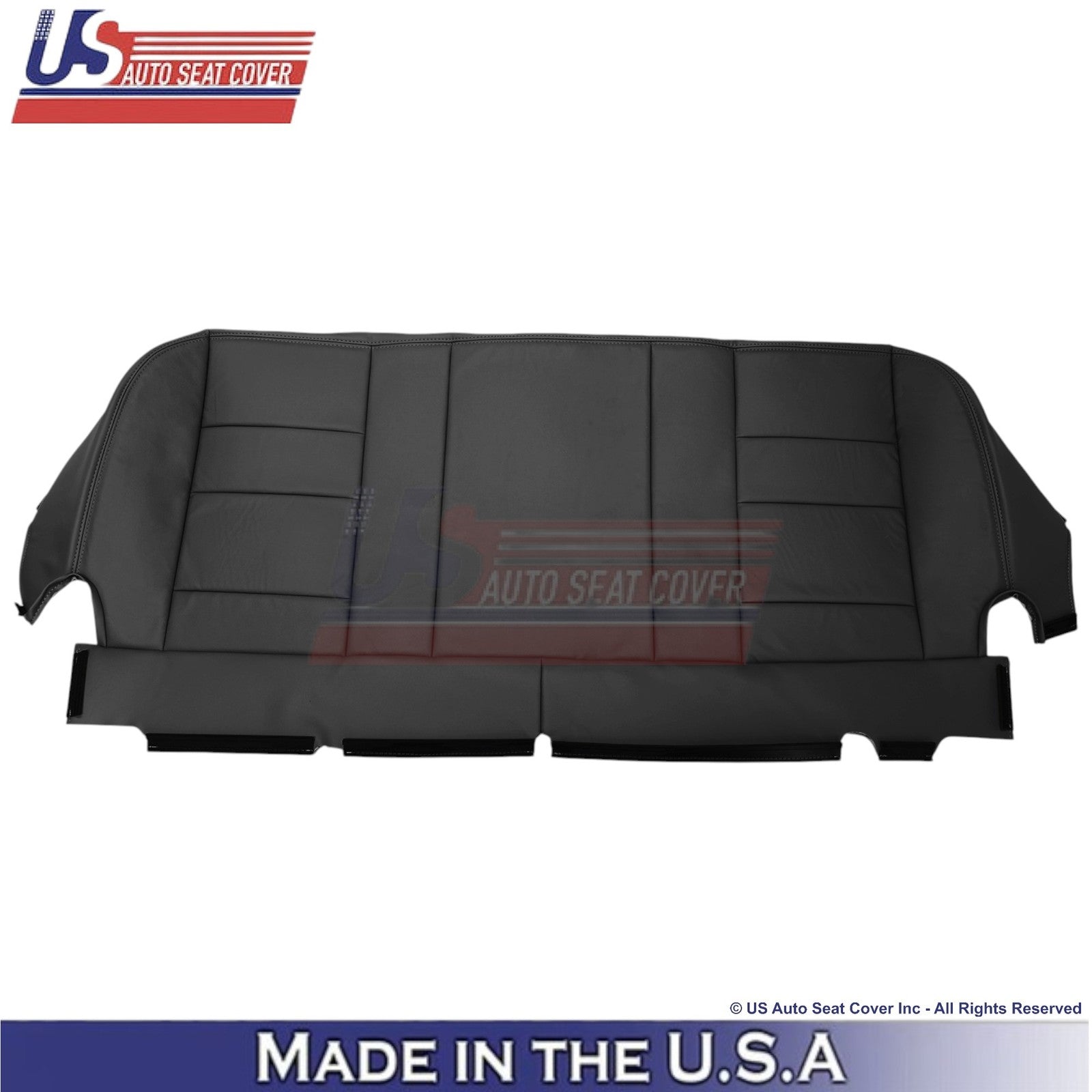 2003-2004 For Ford F250 F350 Lariat Leatherette Rear Bench OEM Seat Covers Black