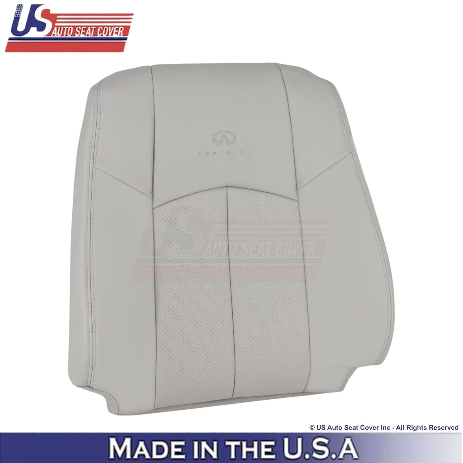 2009-2013 For Infiniti G37 Genuine Leather Front Replacement Covers Stone