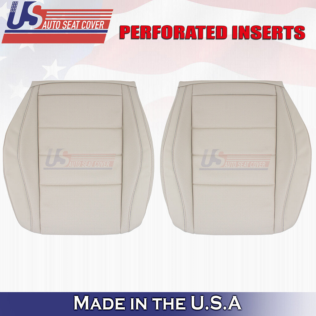 2020-2025 For Mercedes Benz GLE350 Leatherette Front Bottom Seat Covers Tan