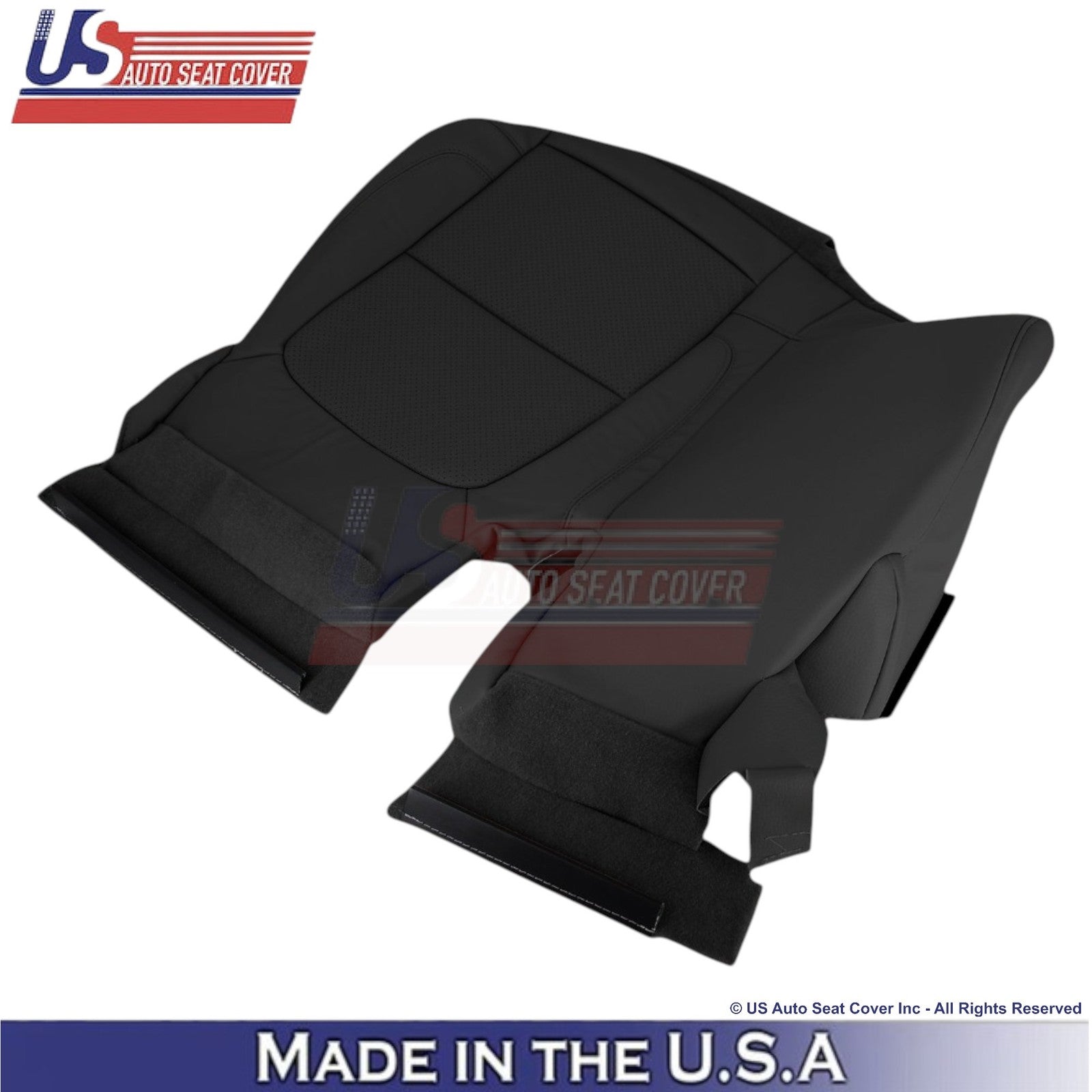 2011-2015 For Ford Explorer 2nd Row Leather Replacement Seat Covers Black