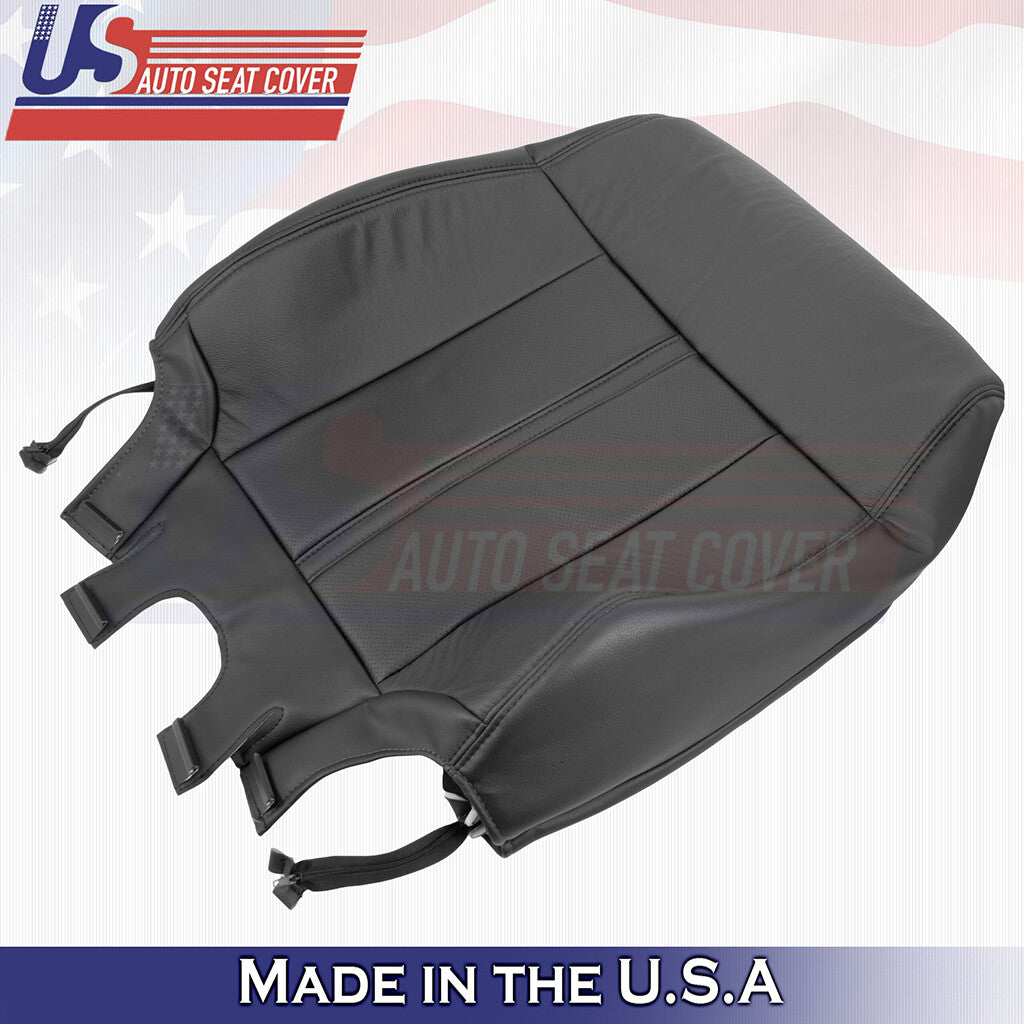 2015-2017 For Lincoln Navigator Leather Front Top Replacement Seat Covers Black