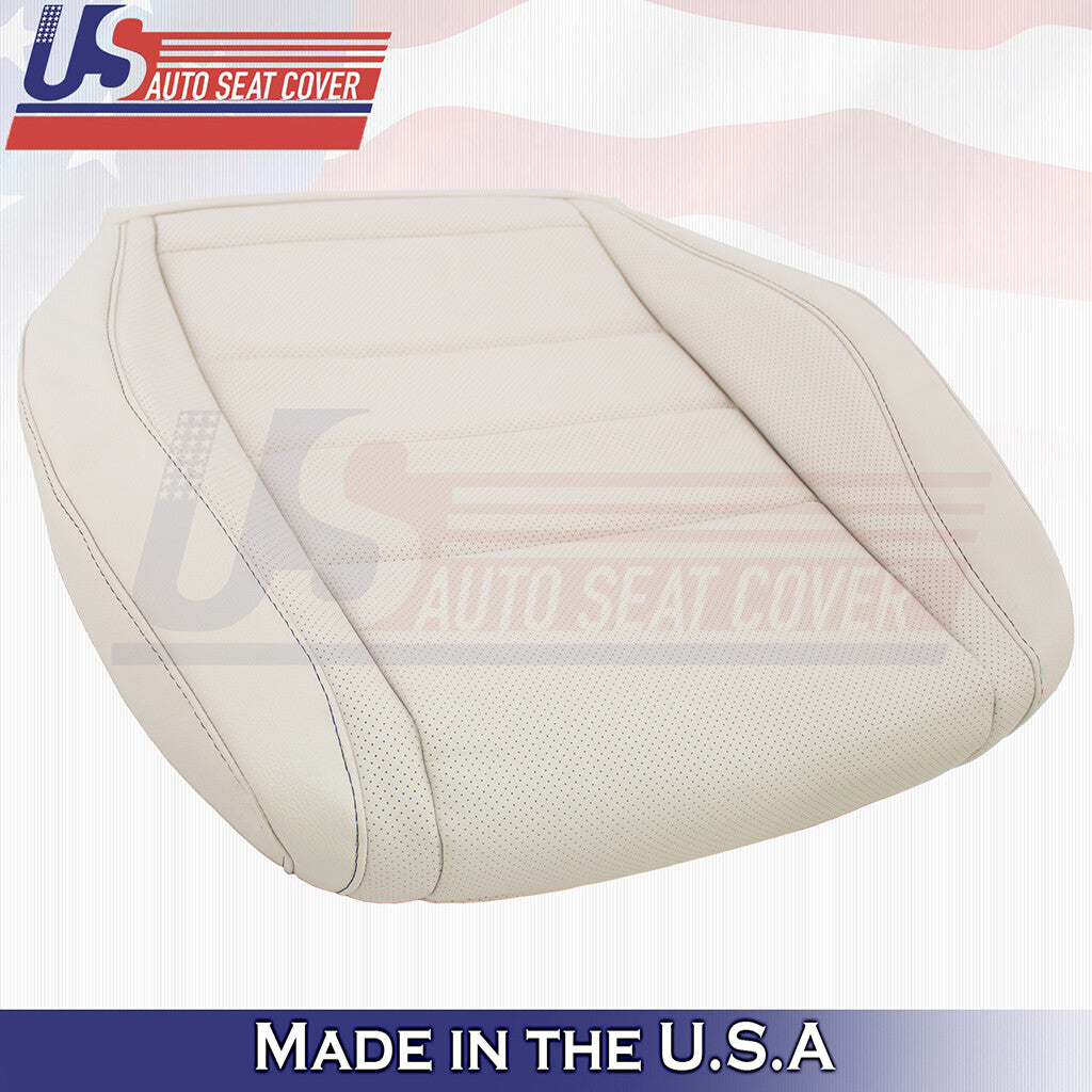2020-2025 For Mercedes Benz GLE350 Leatherette Passenger Bottom Seat Cover Tan