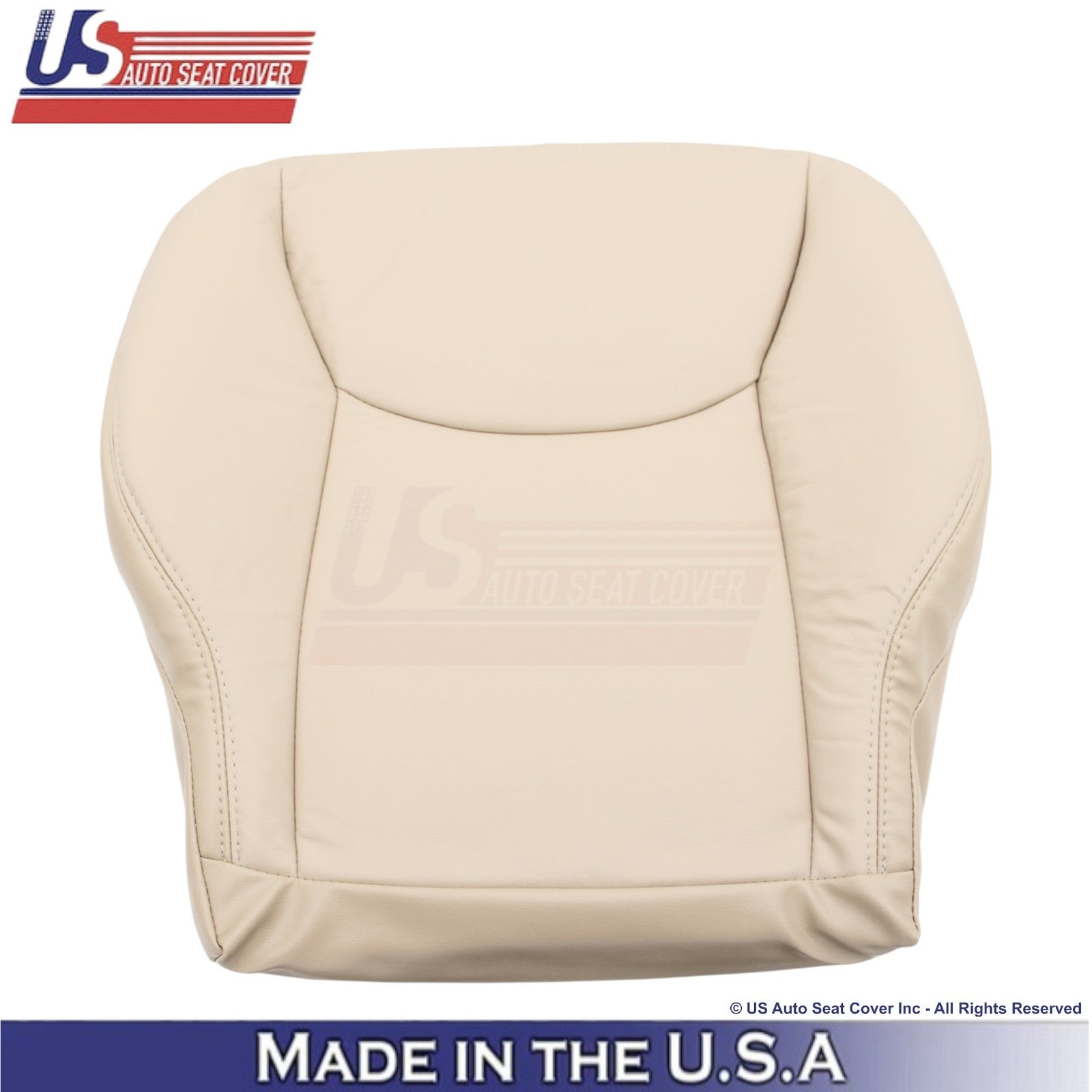 2003-2006 Fits Mercedes-Benz S-Class Genuine Leather Bottom Seat Covers Pebble