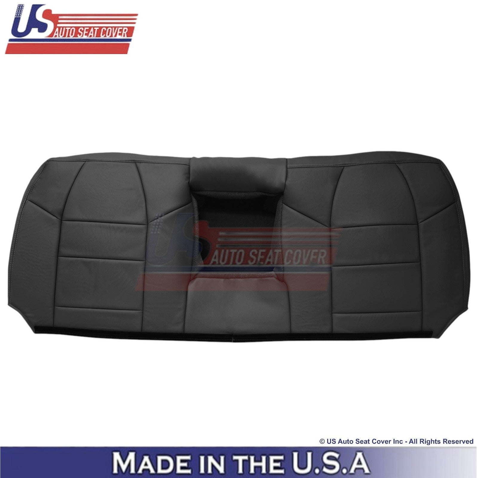 2003-2004 For Ford F250 F350 Lariat Leatherette Rear Bench OEM Seat Covers Black