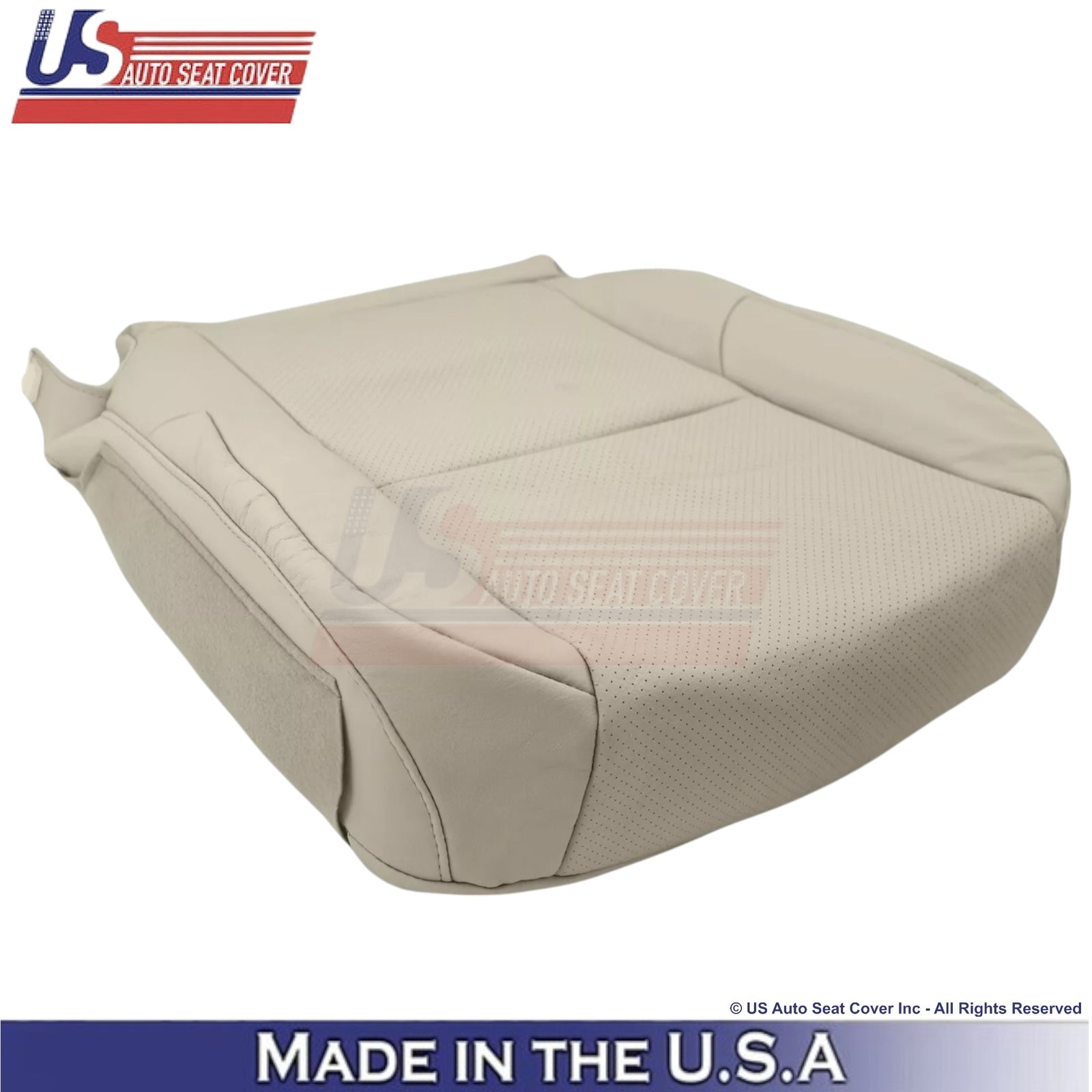 2014-2021 For Lexus GX460 Genuine Leather Driver Bottom Replacement Cover Ecru