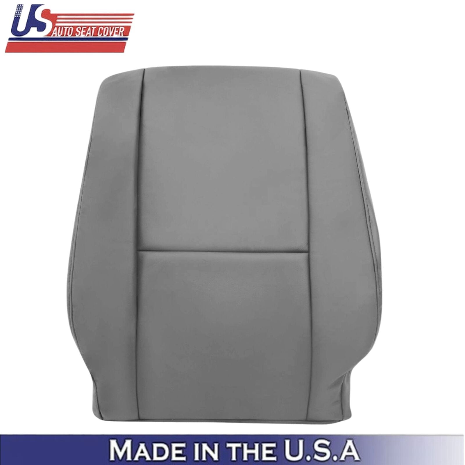 2005-2007 For Toyota Sequoia Leatherette Driver Top Replacement Seat Cover Gray