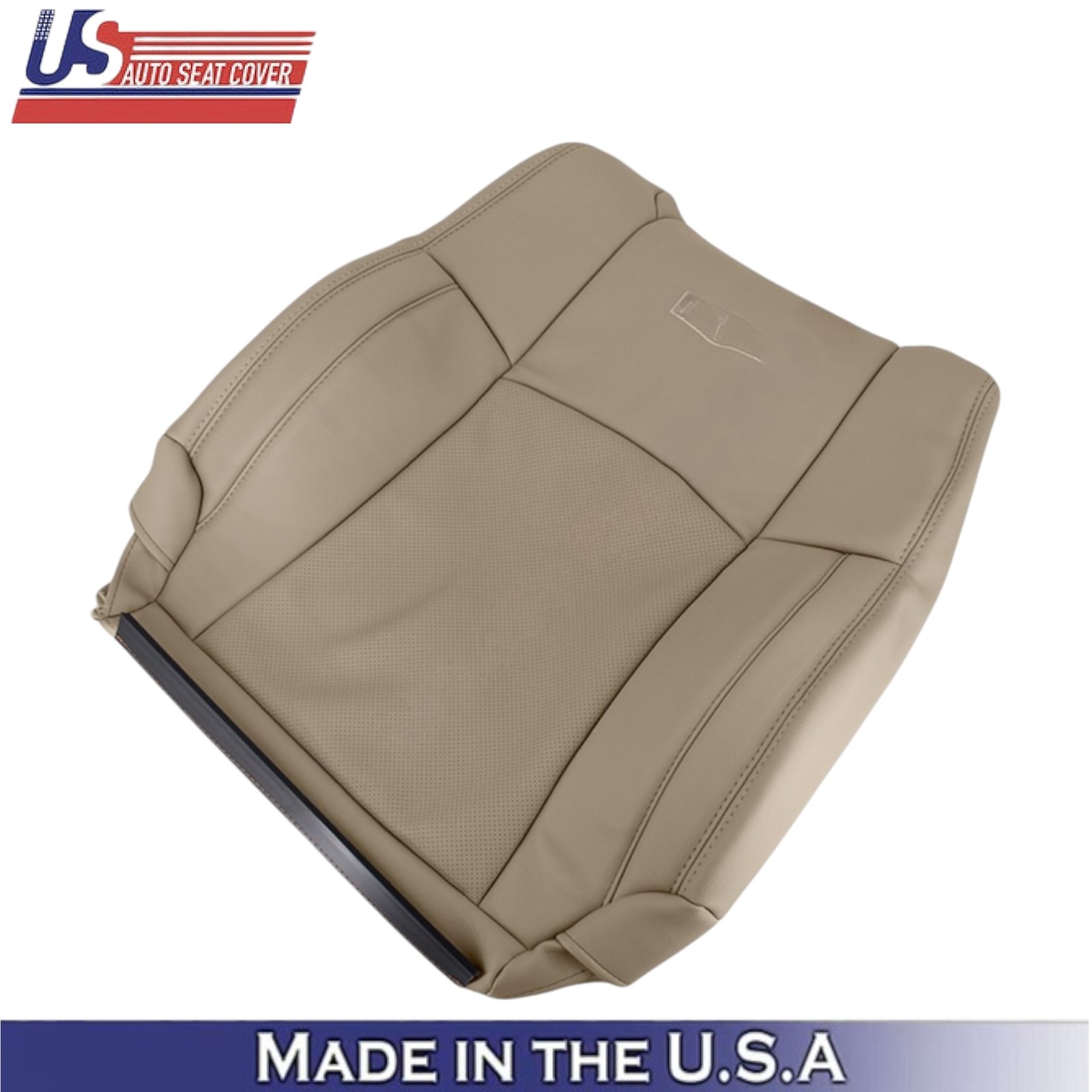 2009-2012 For Dodge Ram 1500 2500 3500 Laramie Leatherette Driver Top Cover Tan