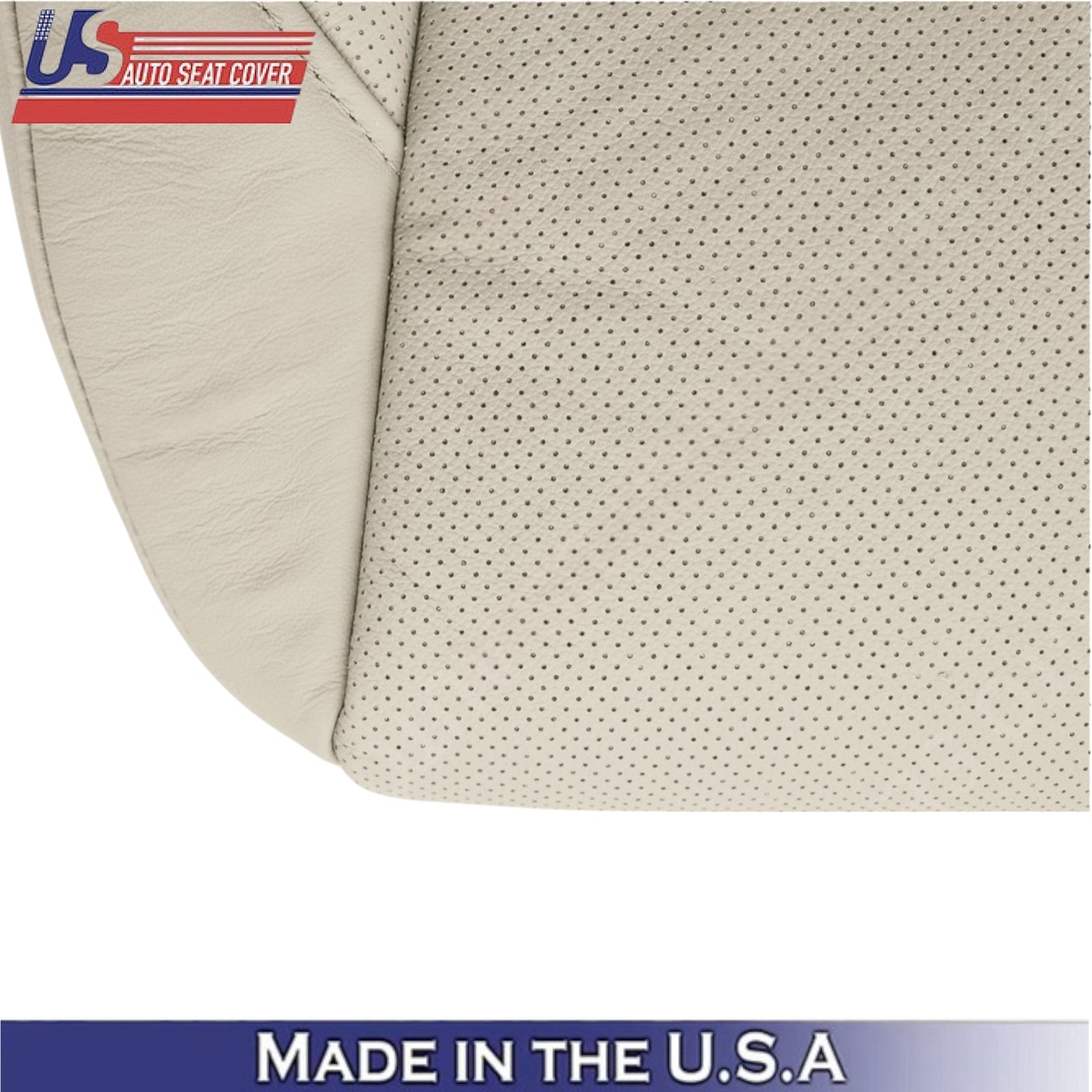 2010-2012 For Lexus ES350 Leatherette Passenger Side Seat Covers Parchment Tan