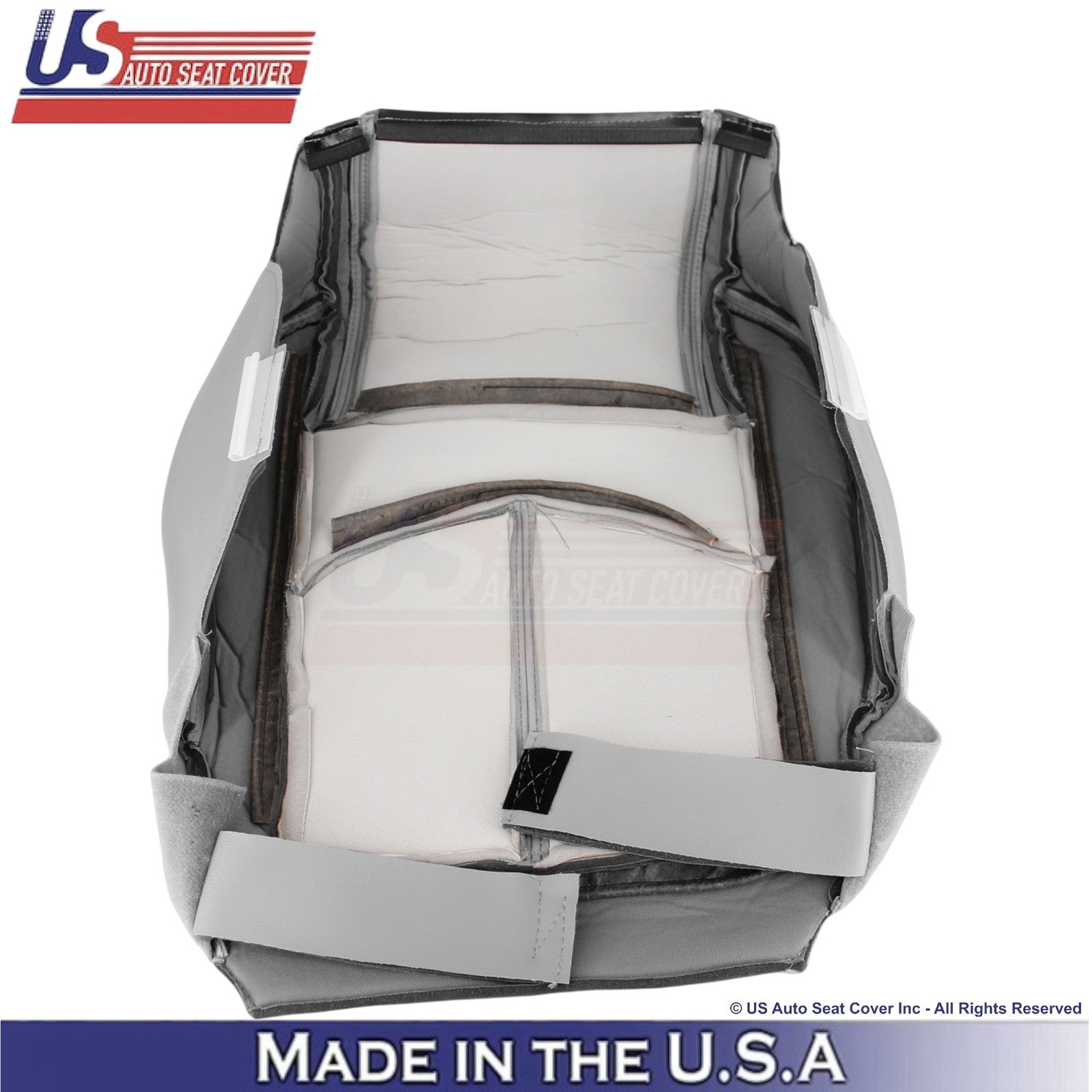 2013-2016 Fits GMC Acadia Genuine Leather Passenger Side Covers Light Titanium
