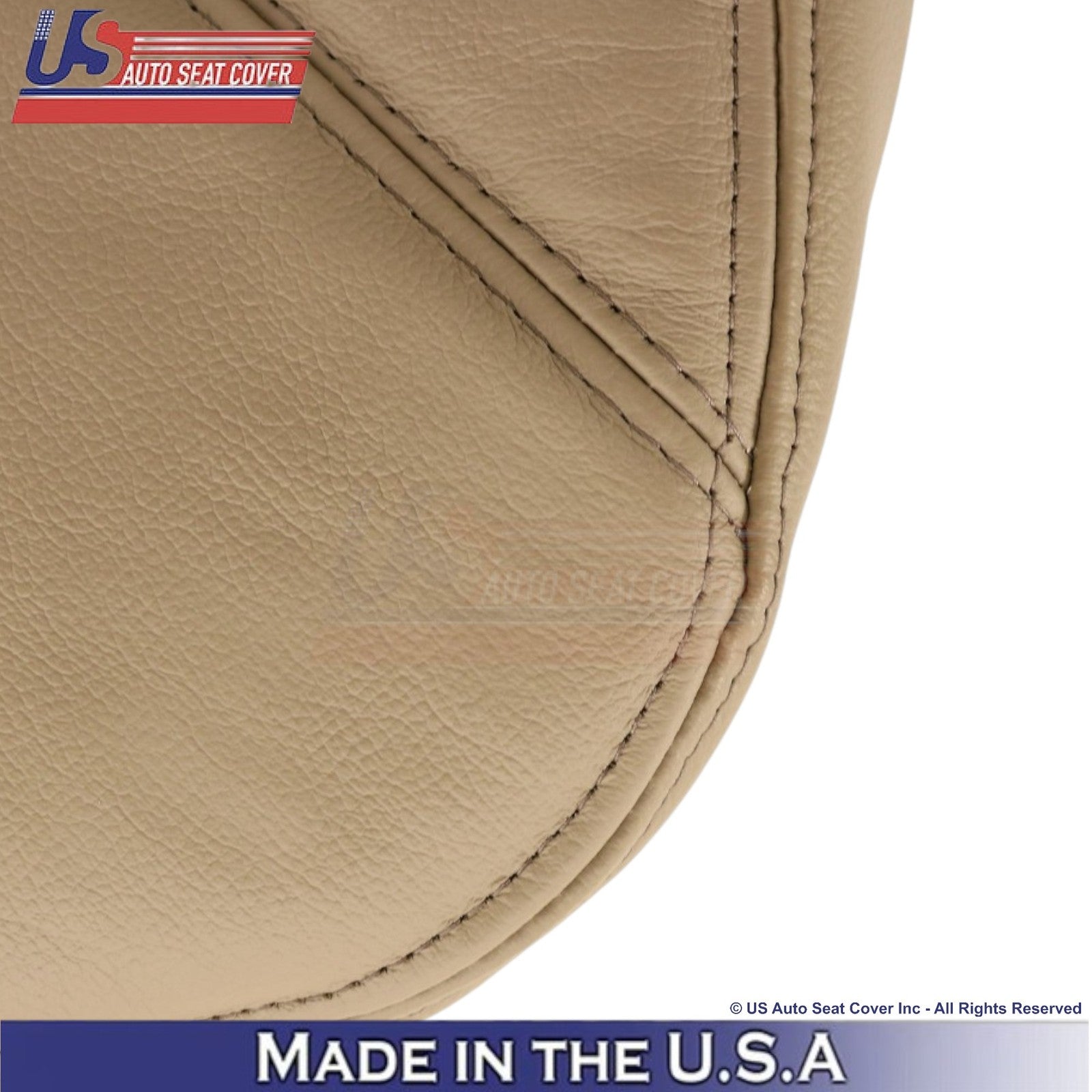 1998-2000 For Ford F250 Lariat Leatherette Passenger Bottom Cover Prairie Tan