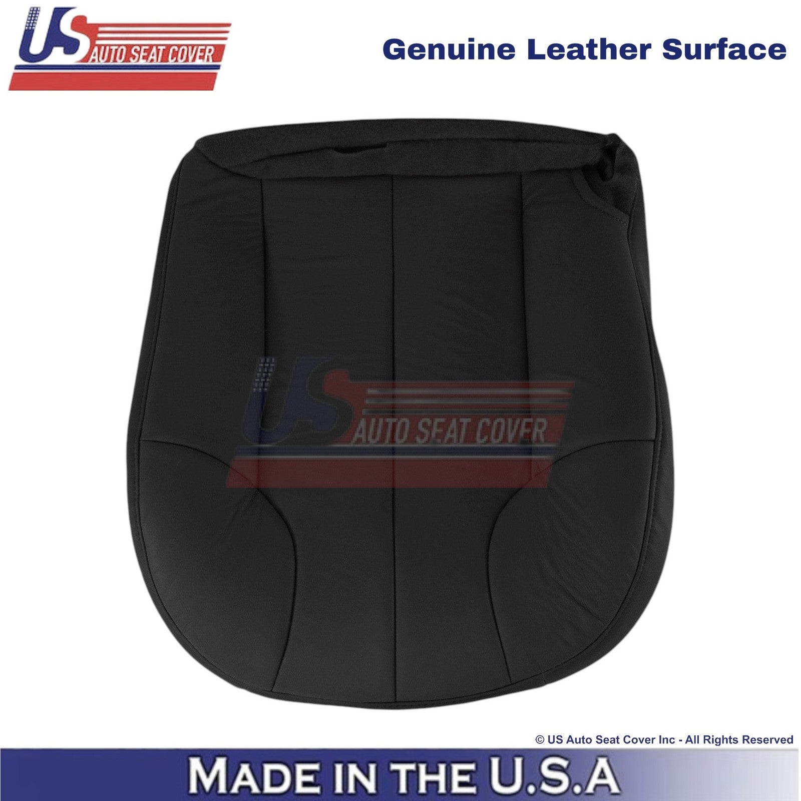 1999-2001 For Jeep Grand Cherokee Genuine Leather Driver Bottom Seat Cover Agate