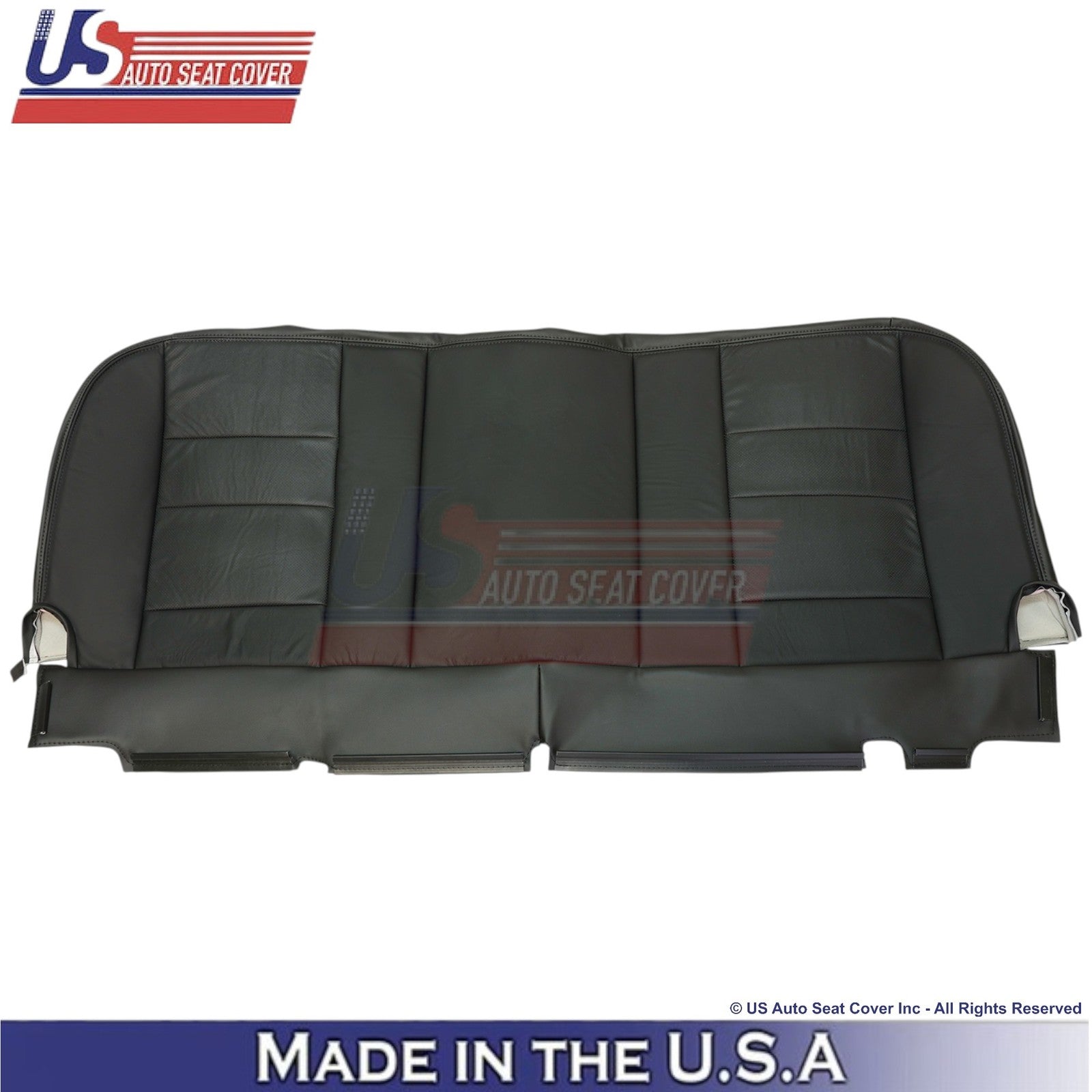 2003-2004 Fits Ford F250 F350 Lariat Leather Perf Rear Bottom OEM Cover Black