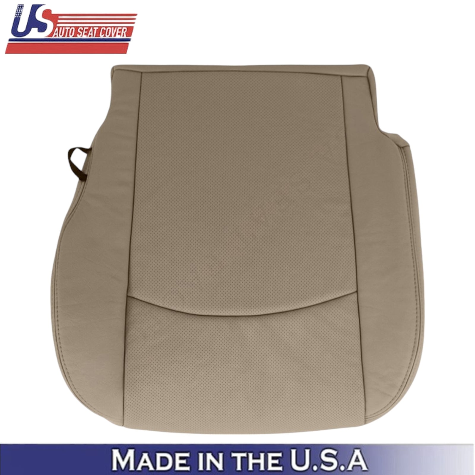2009-2012 For Dodge Ram 1500 2500 Laramie Leatherette Front Bottom Covers Tan