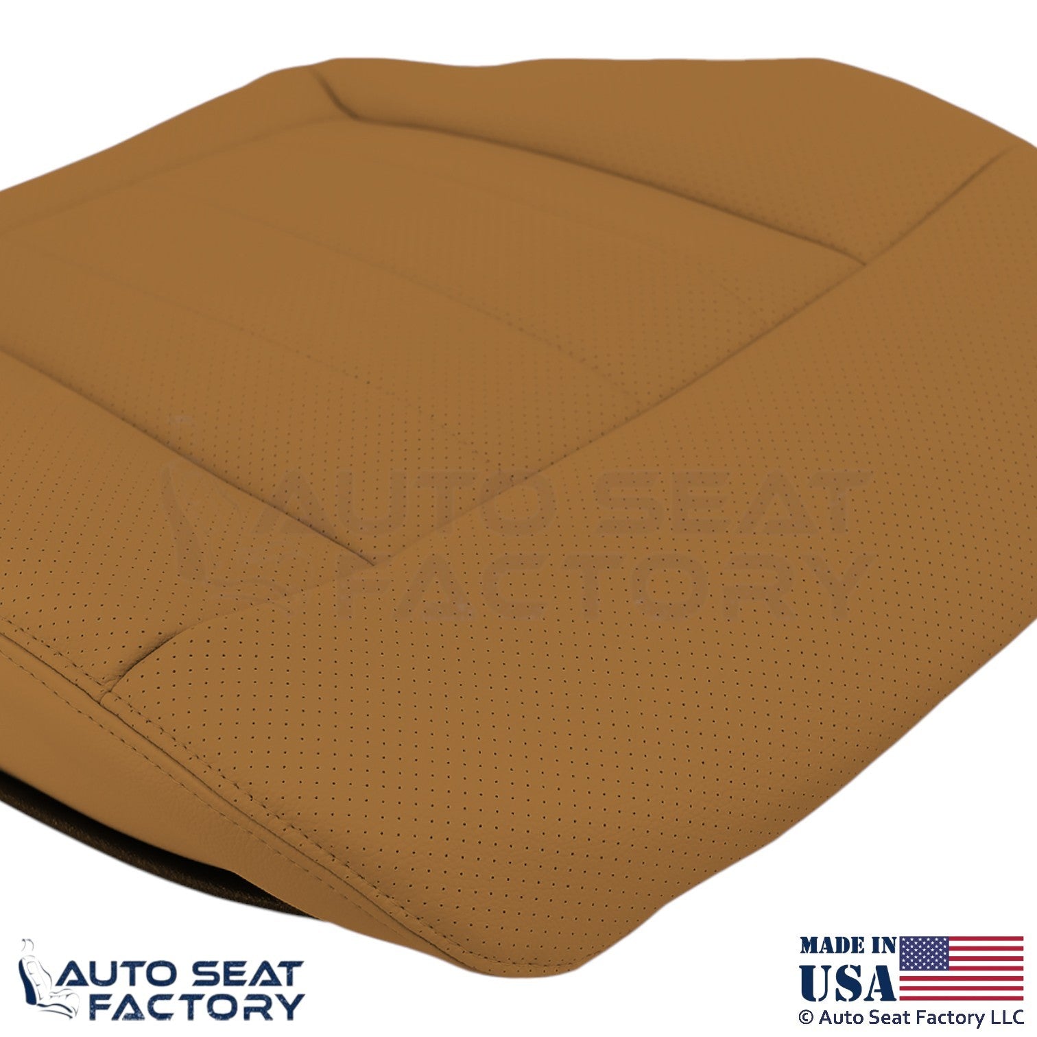 2010-2016 For Mercedes Benz E550 E350 Leatherette Perf Driver Bottom Cover Beige