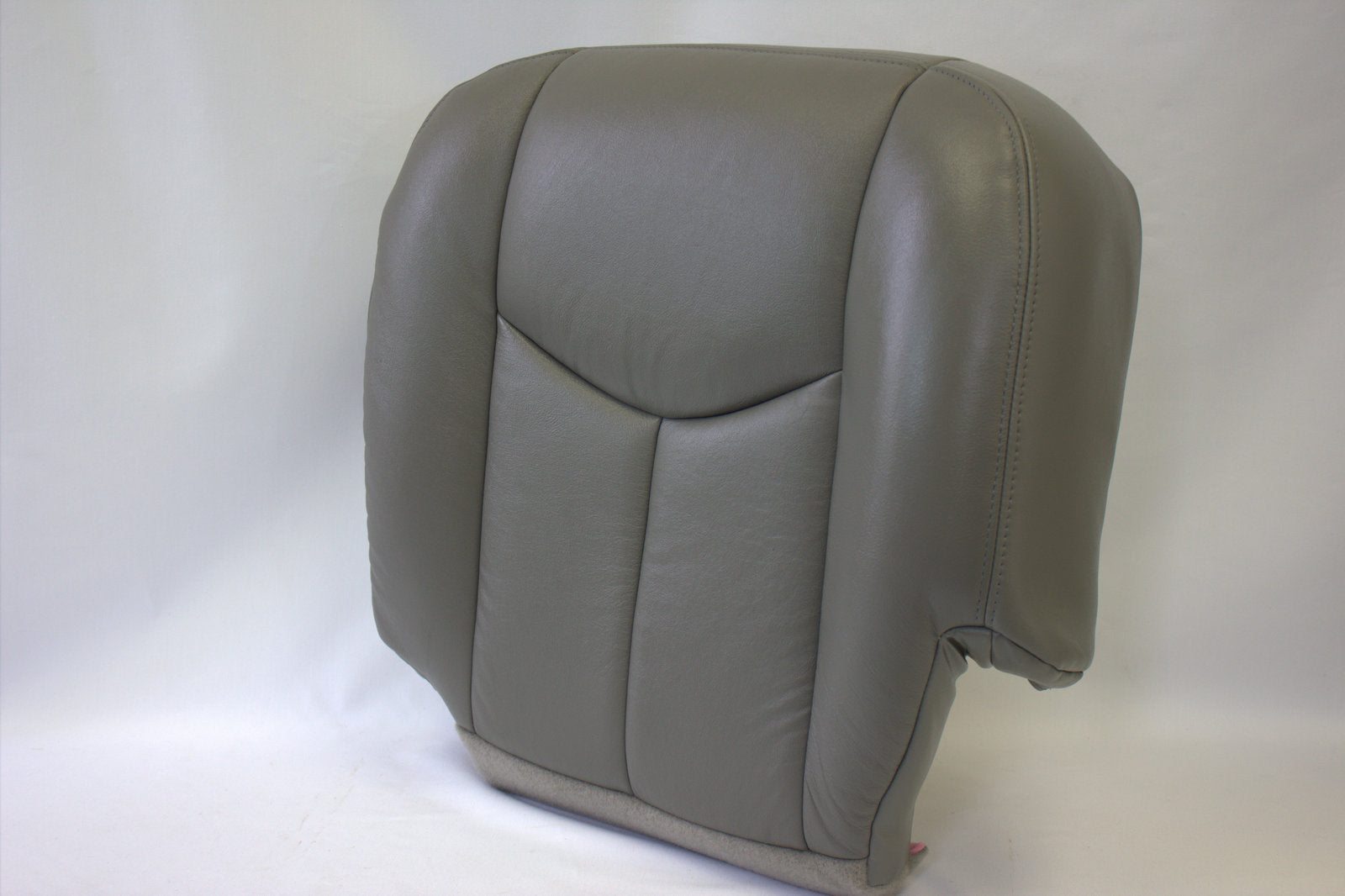 2003 2004 2005 2006 GMC Yukon Sierra Heated Driver Bottom Seat Cover Gray vinyl