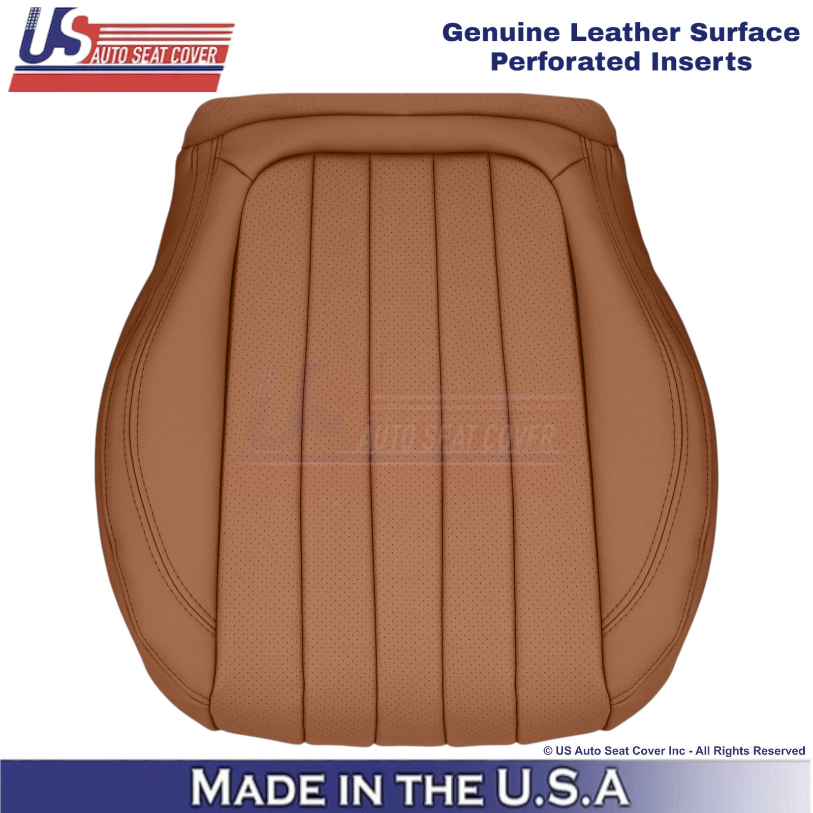 2018-2023 Fits Mercedes Benz E-Class Genuine Leather Driver Bottom Cover Saddle