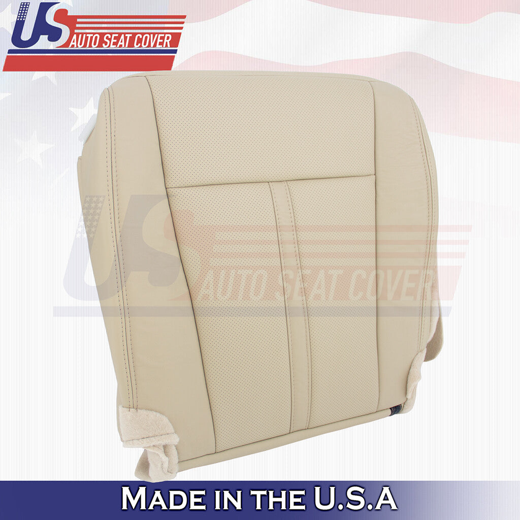2015-2017 For Lincoln Navigator Leather Front Replacement Seat Covers Tan