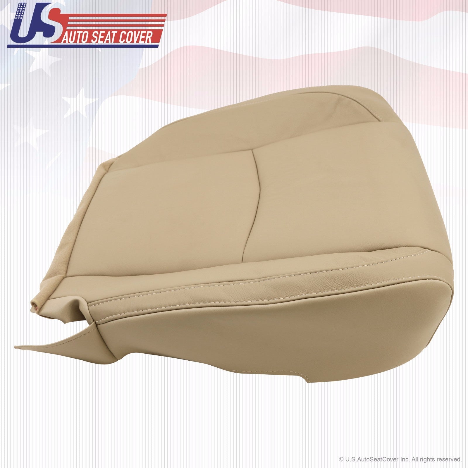 Fits LEXUS RX 330 RX350 DRIVER BOTTOM SEAT COVER REPLACEMENT TAN 2004 To 2009