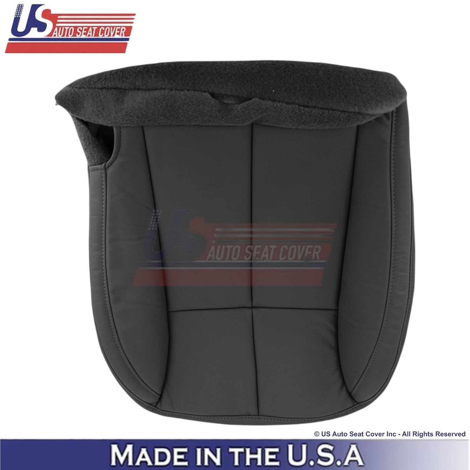 2001-2004 For Jeep Grand Cherokee Genuine Leather Front Covers Dark Slate Gray