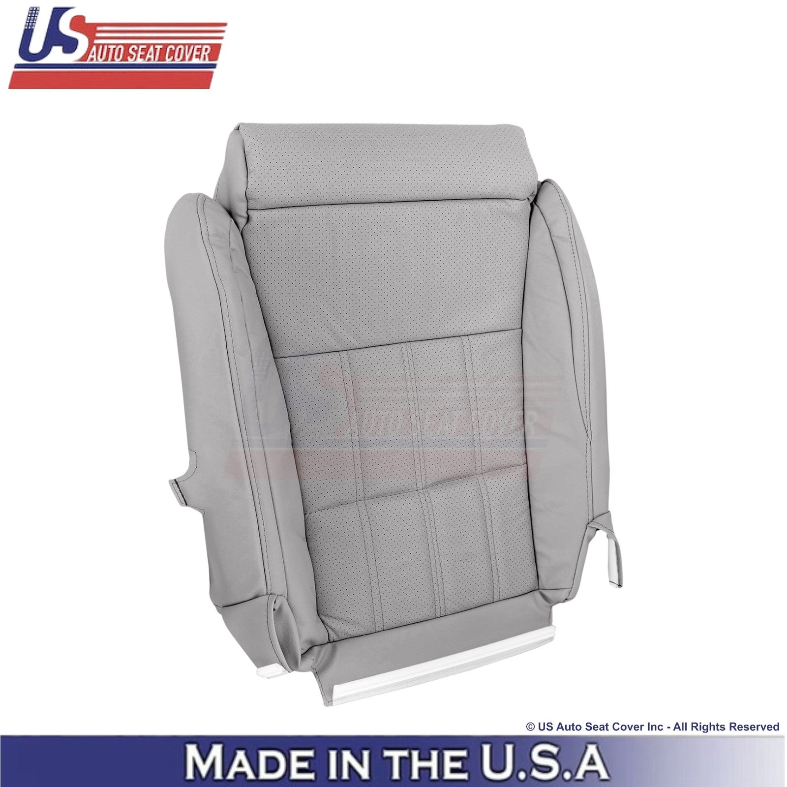 2016-2018 For Lexus ES 350 Genuine Leather Front Bottom Seat Covers Stratus Gray