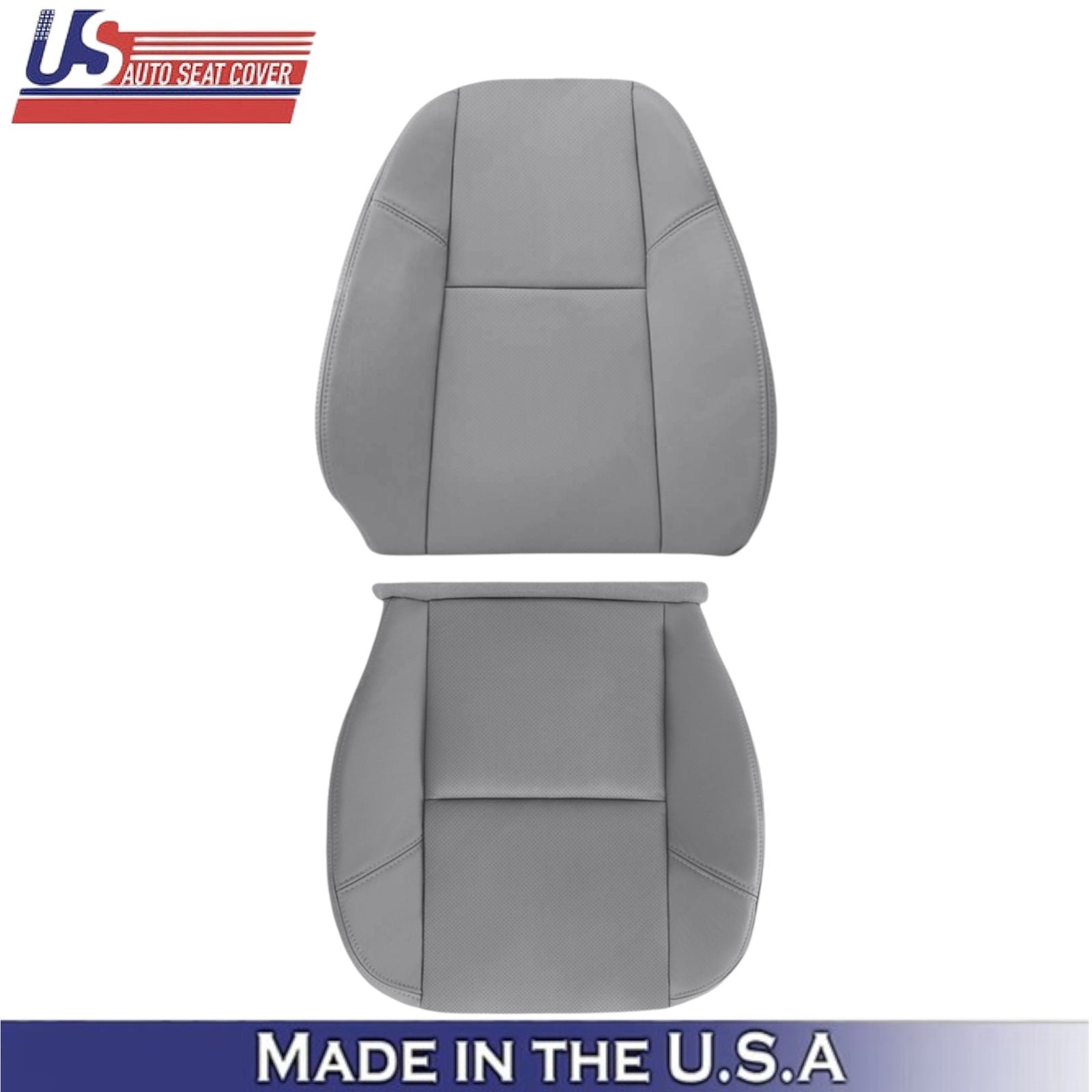 2009-2014 For GMC Sierra Denali Leatherette Driver Side Covers Light Titanium