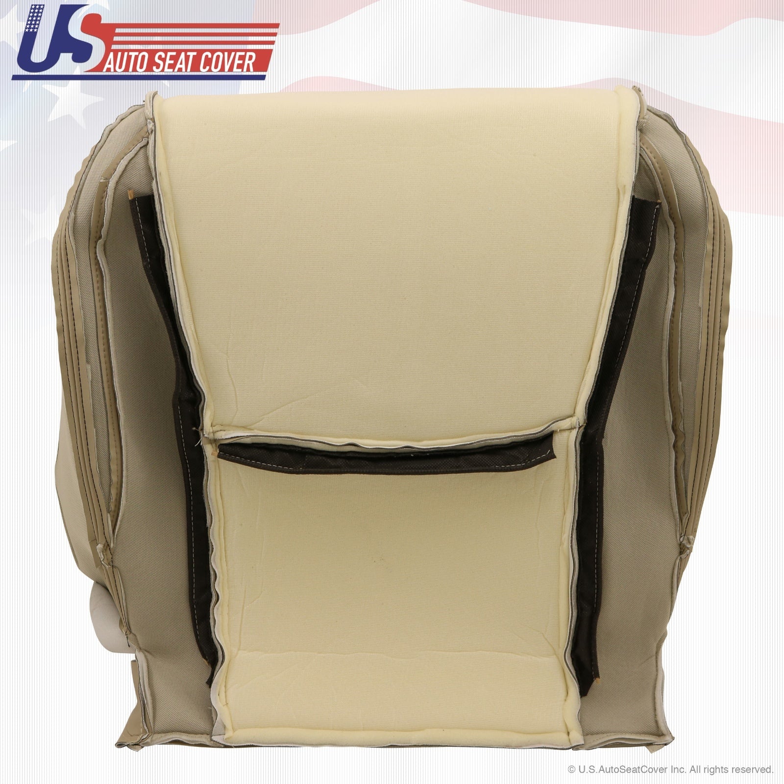 Fits 2003-09 LEXUS GX470 DRIVER SIDE LOWER LEATHER CUSHION COVER REPLACEMENT TAN