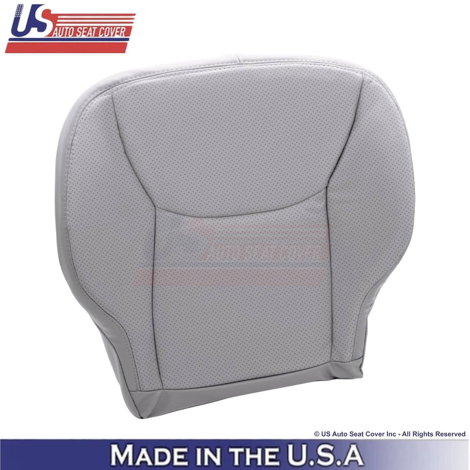 1999-2006 For Mercedes-Benz S-Class Leatherette Perf. Passenger Bottom Cover Ash