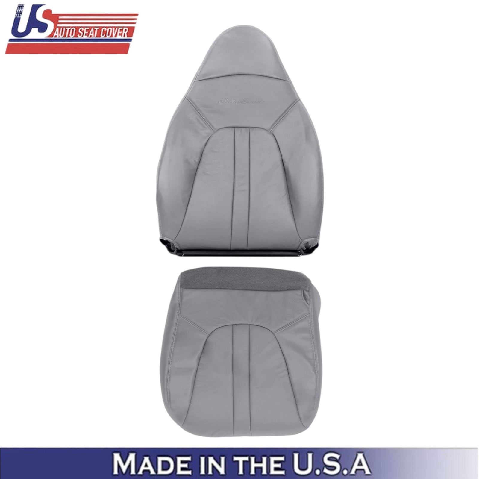 97-02 For Ford Expedition Eddie Bauer Leatherette Passenger Side Covers Graphite