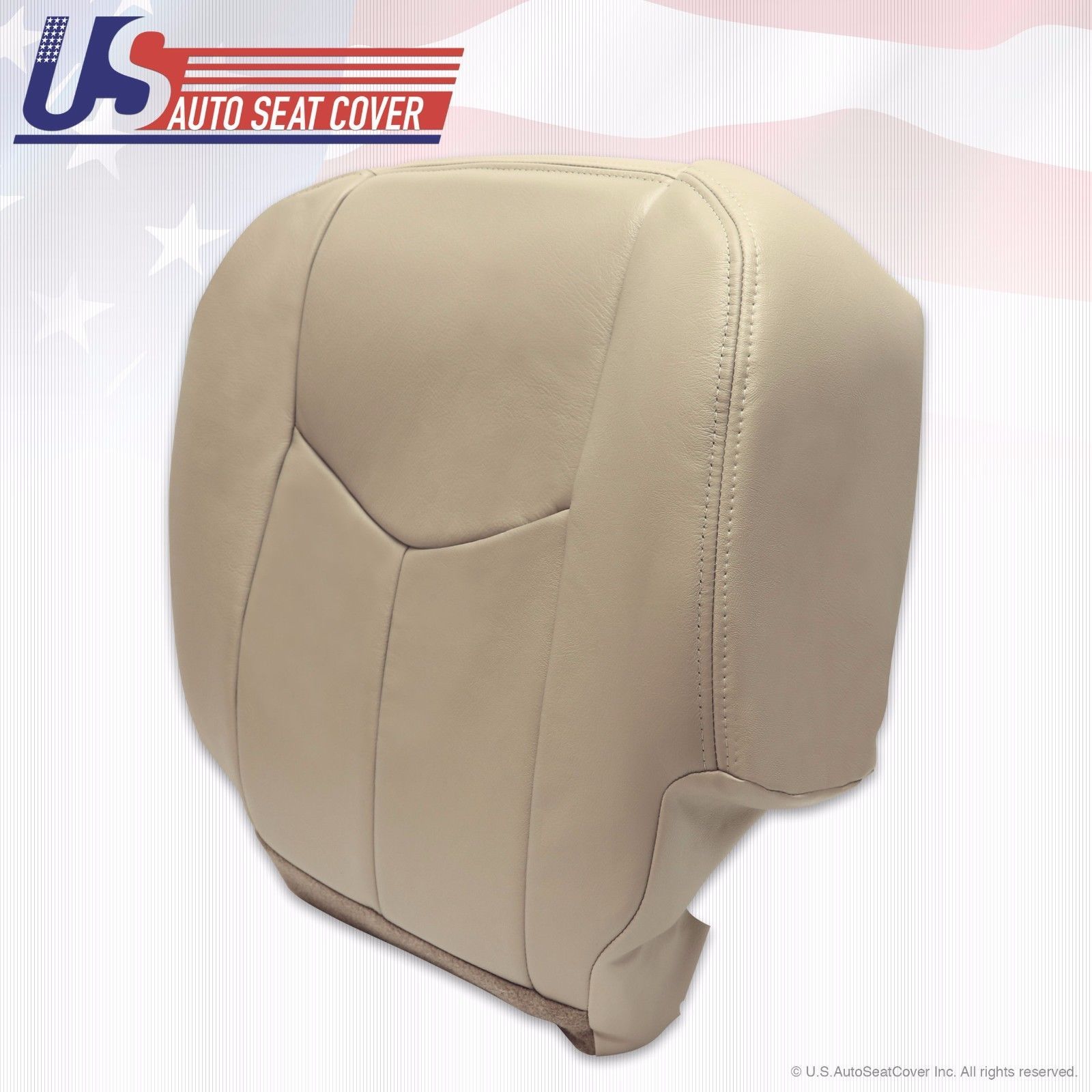 2003 2004 2005 2006 Chevy Tahoe Suburban Driver Seat Cover tan/Shale Tan/vinyl