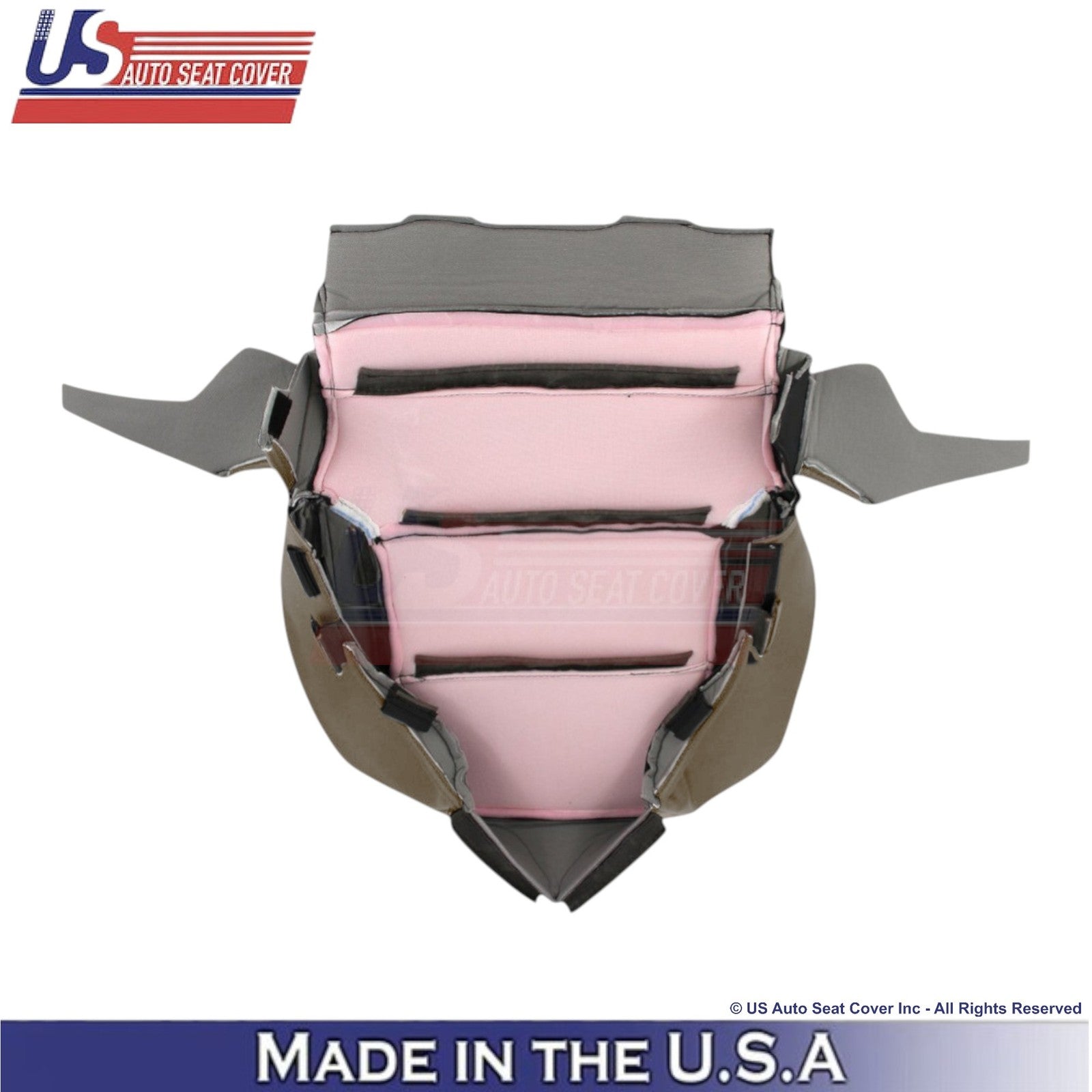 2014-2019 For Chevy Silverado 1500 Leatherette Perf Passenger Bottom Cover Dune