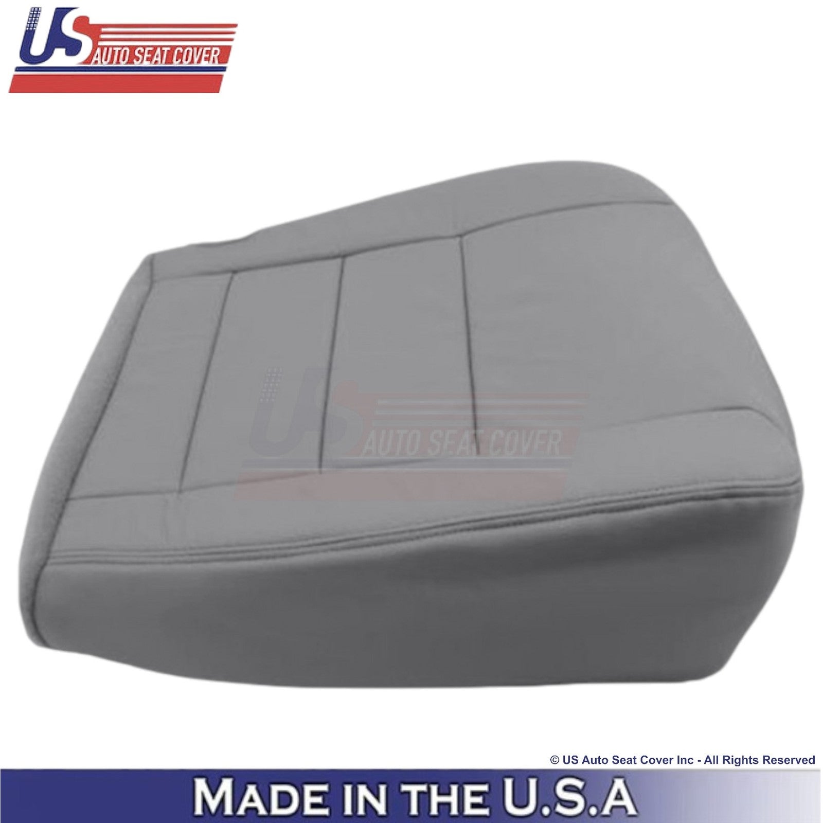 2003-2007 Fits Ford F250 F350 Lariat Leatherette  Front Bottom OEM Covers Gray