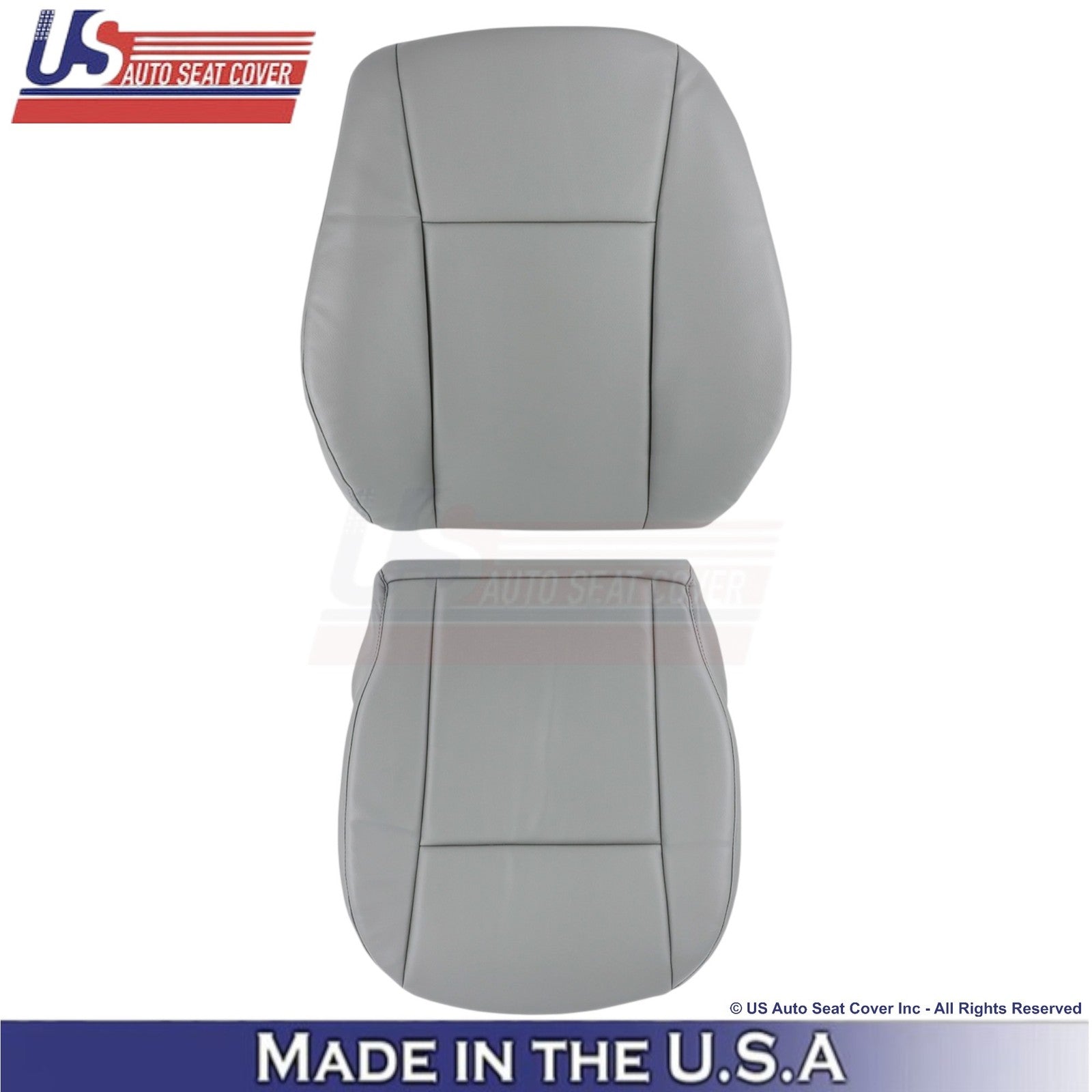 2014-2019 Fits Ford Transit Leatherette Driver Side Replacement Covers Gray