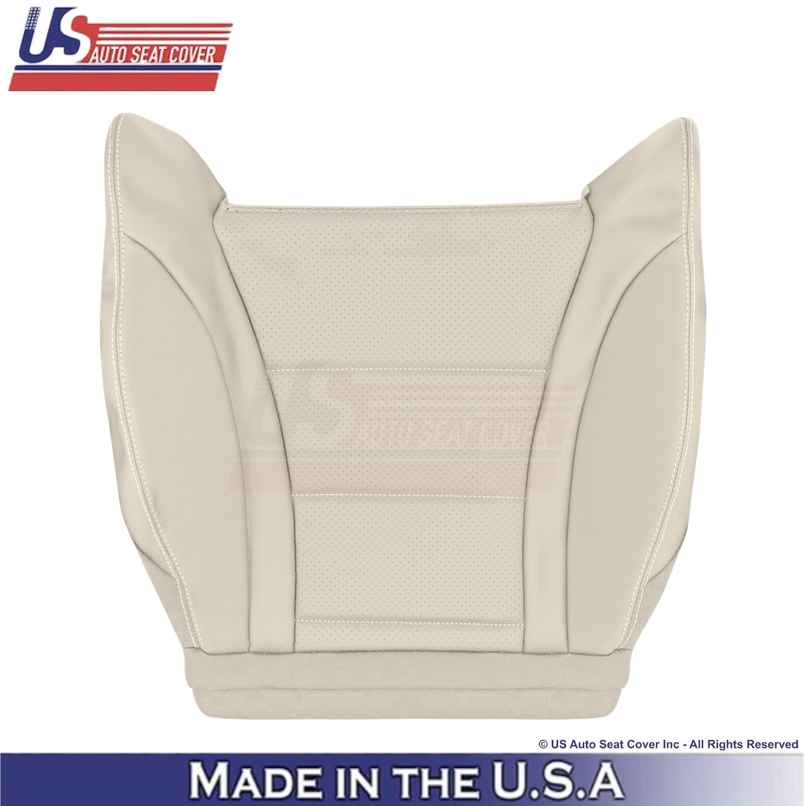 2016-2021 For Mercedes Benz GLC Class Leather Front Bottom Covers Silk Beige