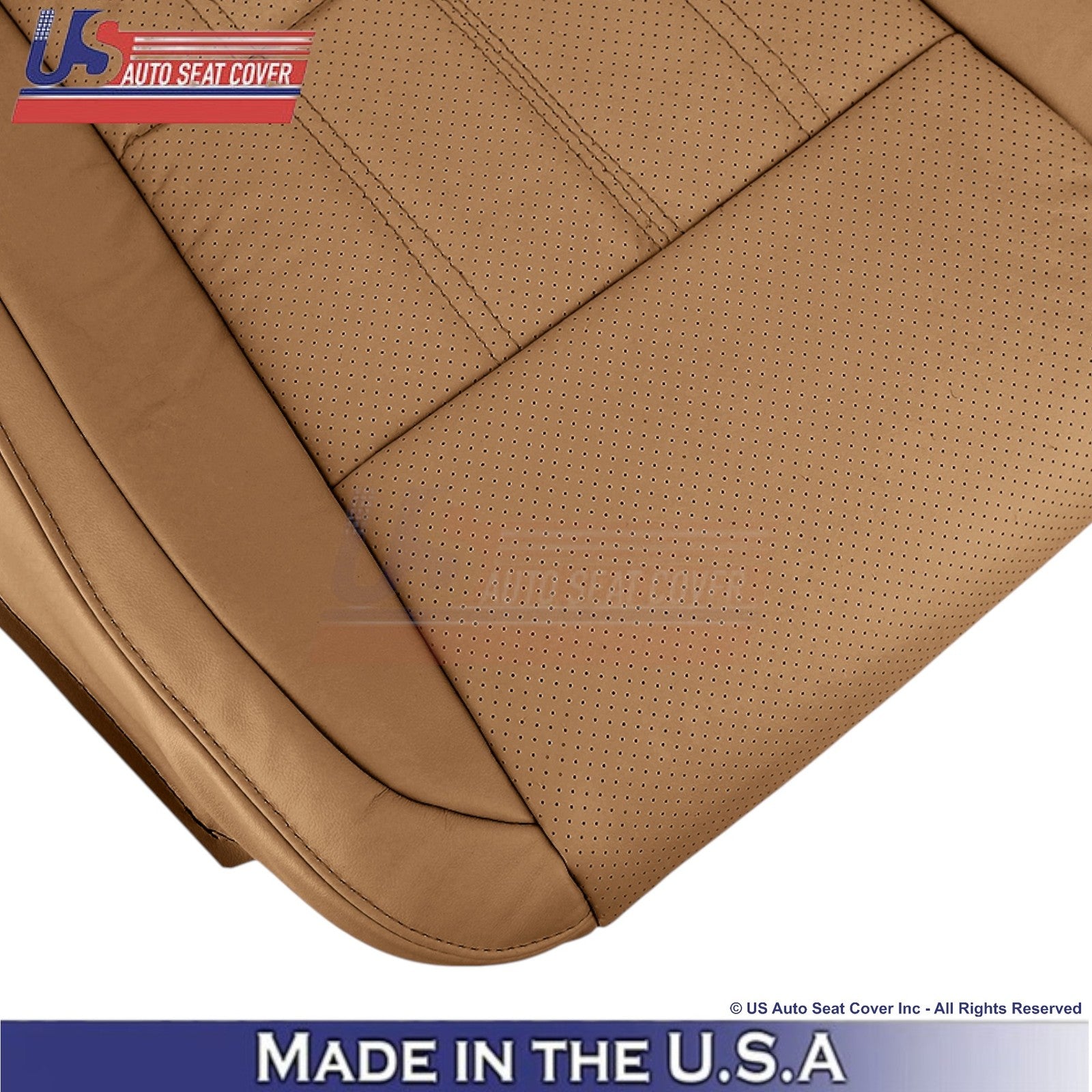 2016-2018 Fits Lexus ES 350 Leatherette Driver Bottom Replacement Cover Flaxen