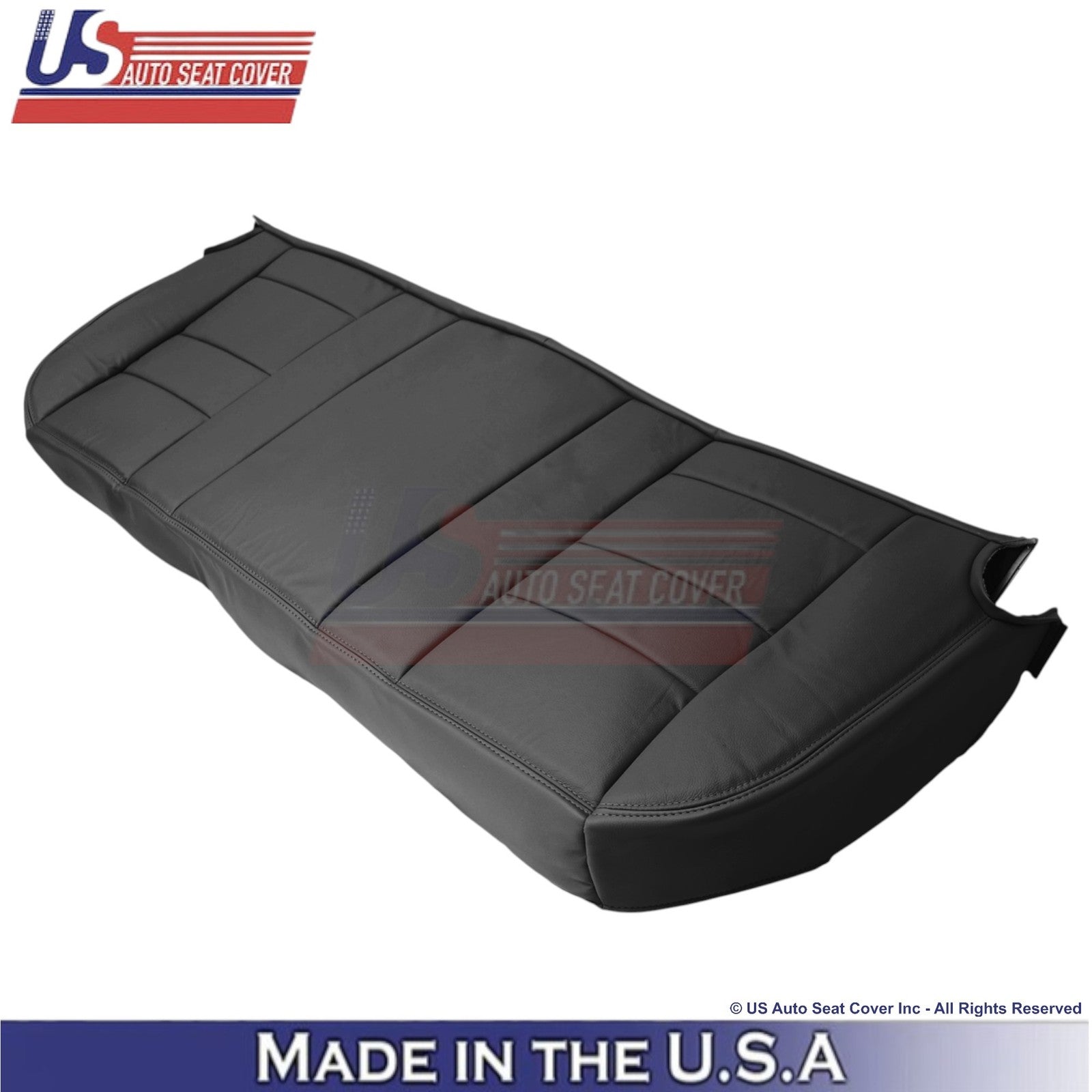 2003-2004 For Ford F250 F350 Lariat Leatherette Rear Bench OEM Seat Covers Black