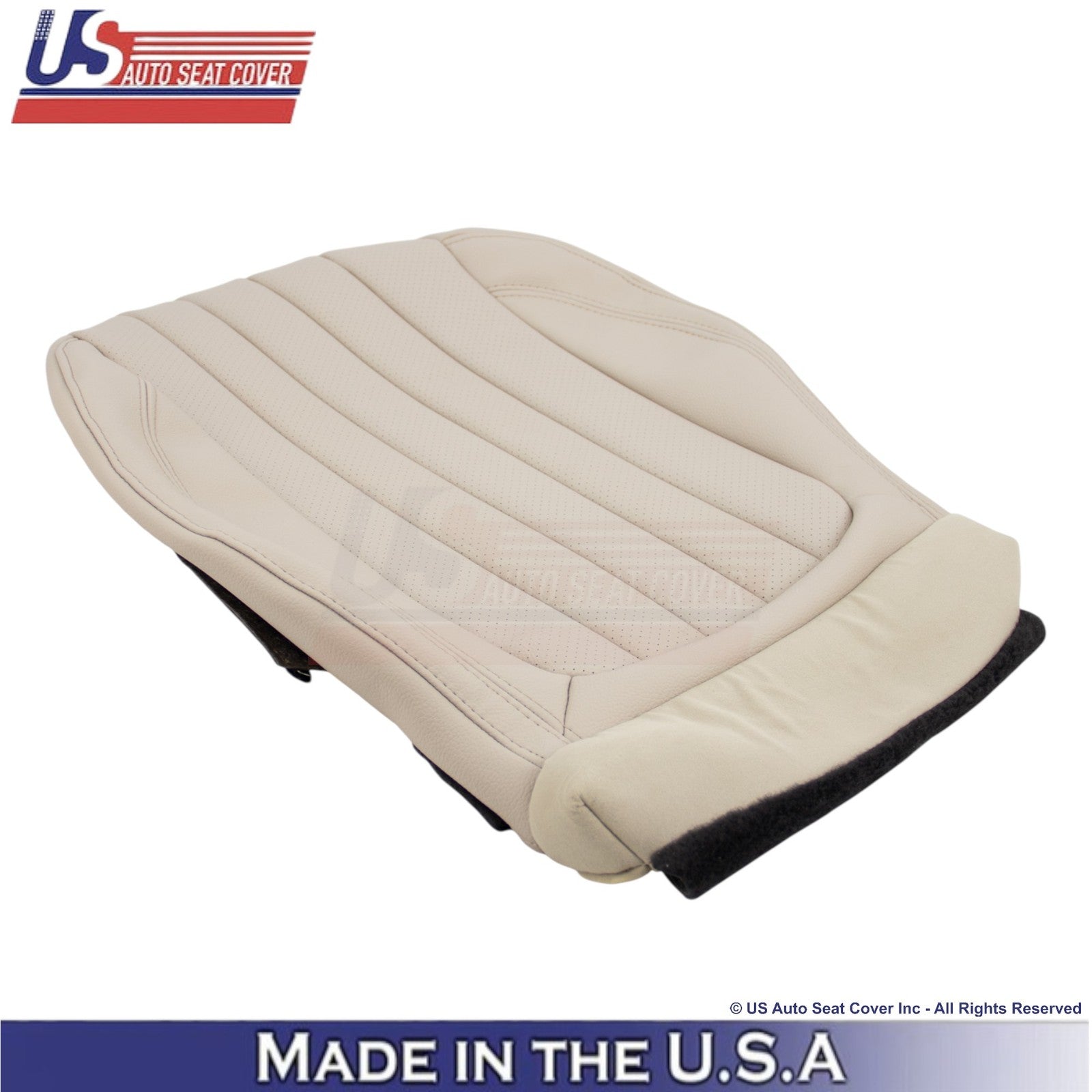 2017-2023 For Mercedes Benz E-Class Genuine Leather Passenger Bottom Cover Tan