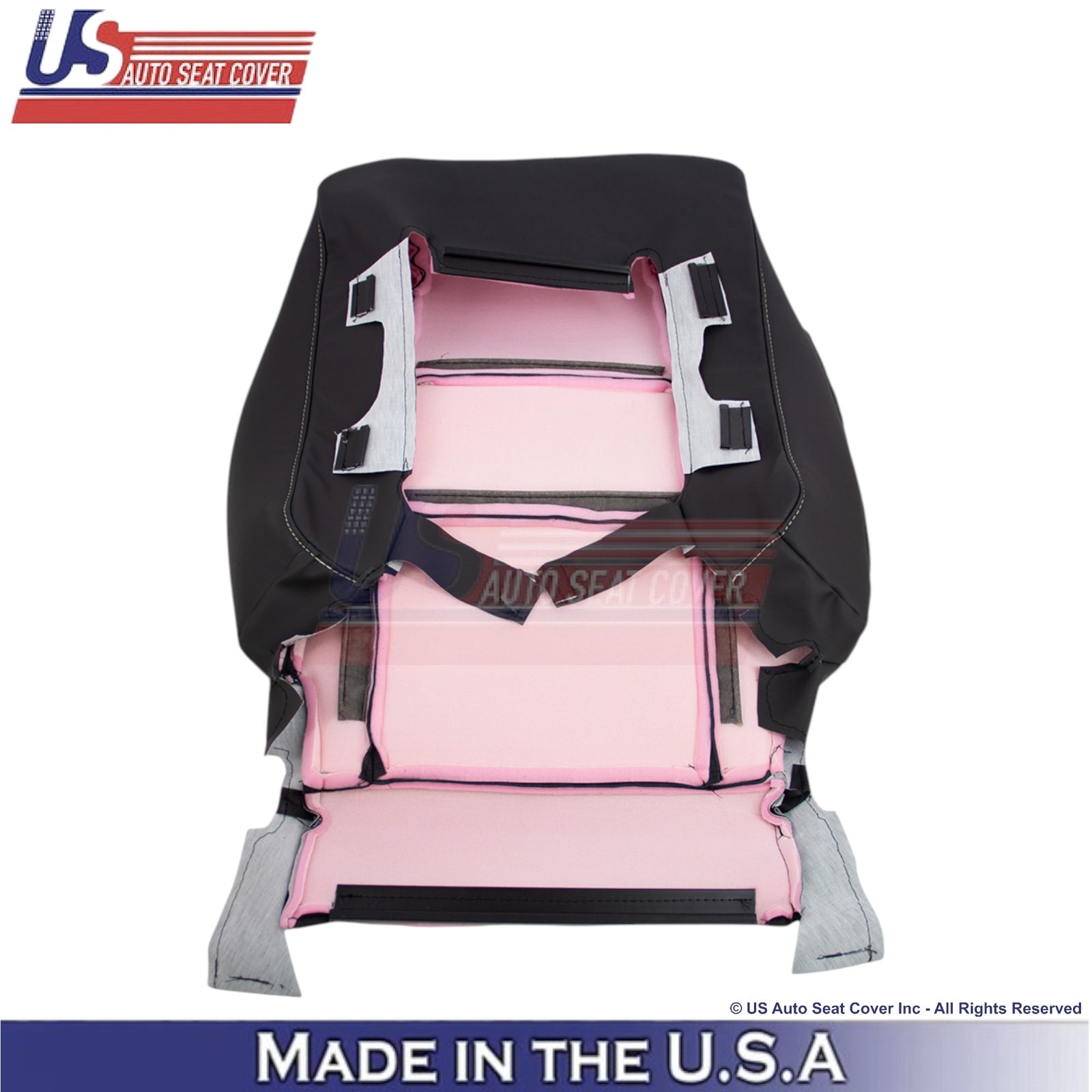 2010-2015 For Nissan Armada Platinum Genuine Leather Passenger Covers Charcoal