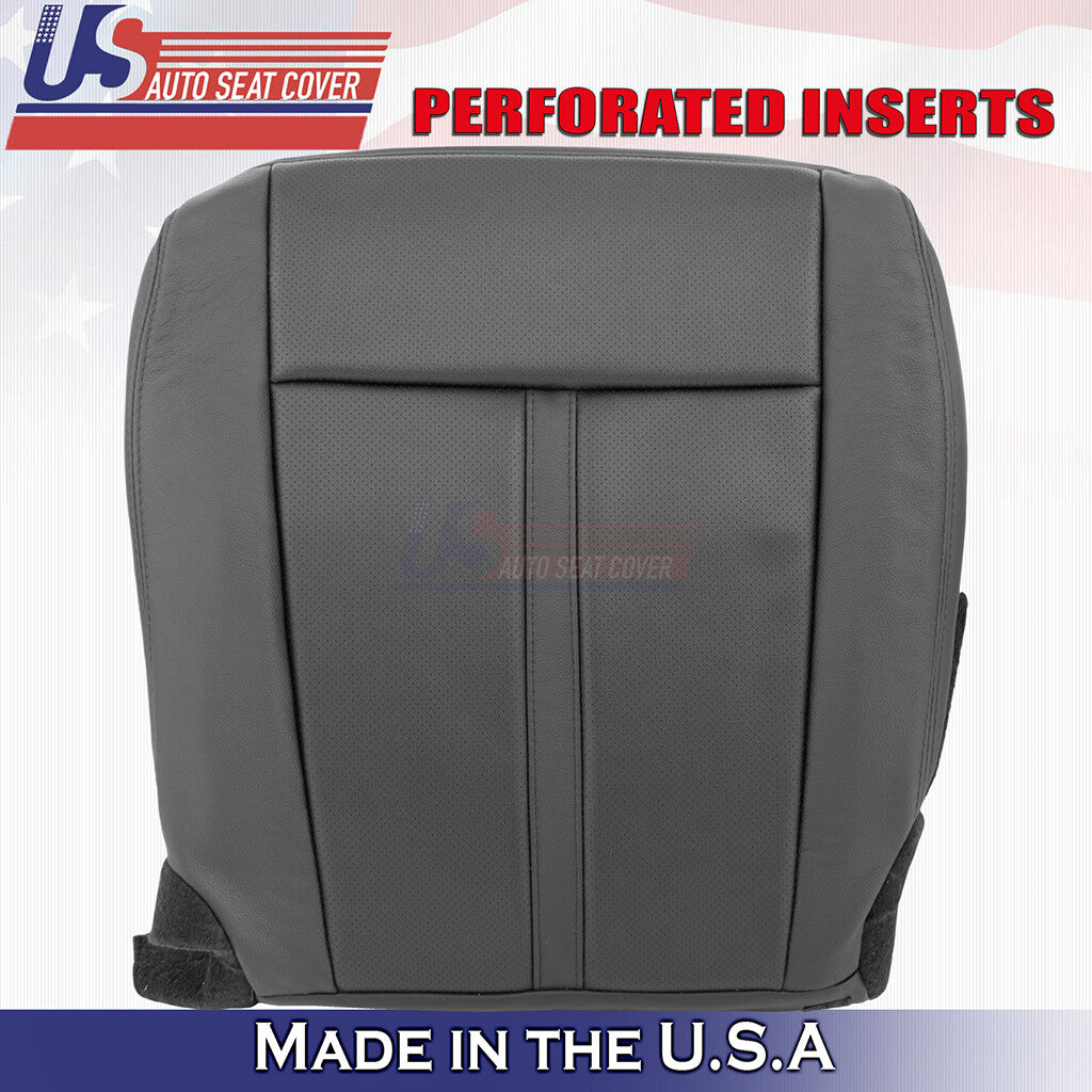 2015-2017 For Lincoln Navigator Leather Front Bottom Replacement Covers Black