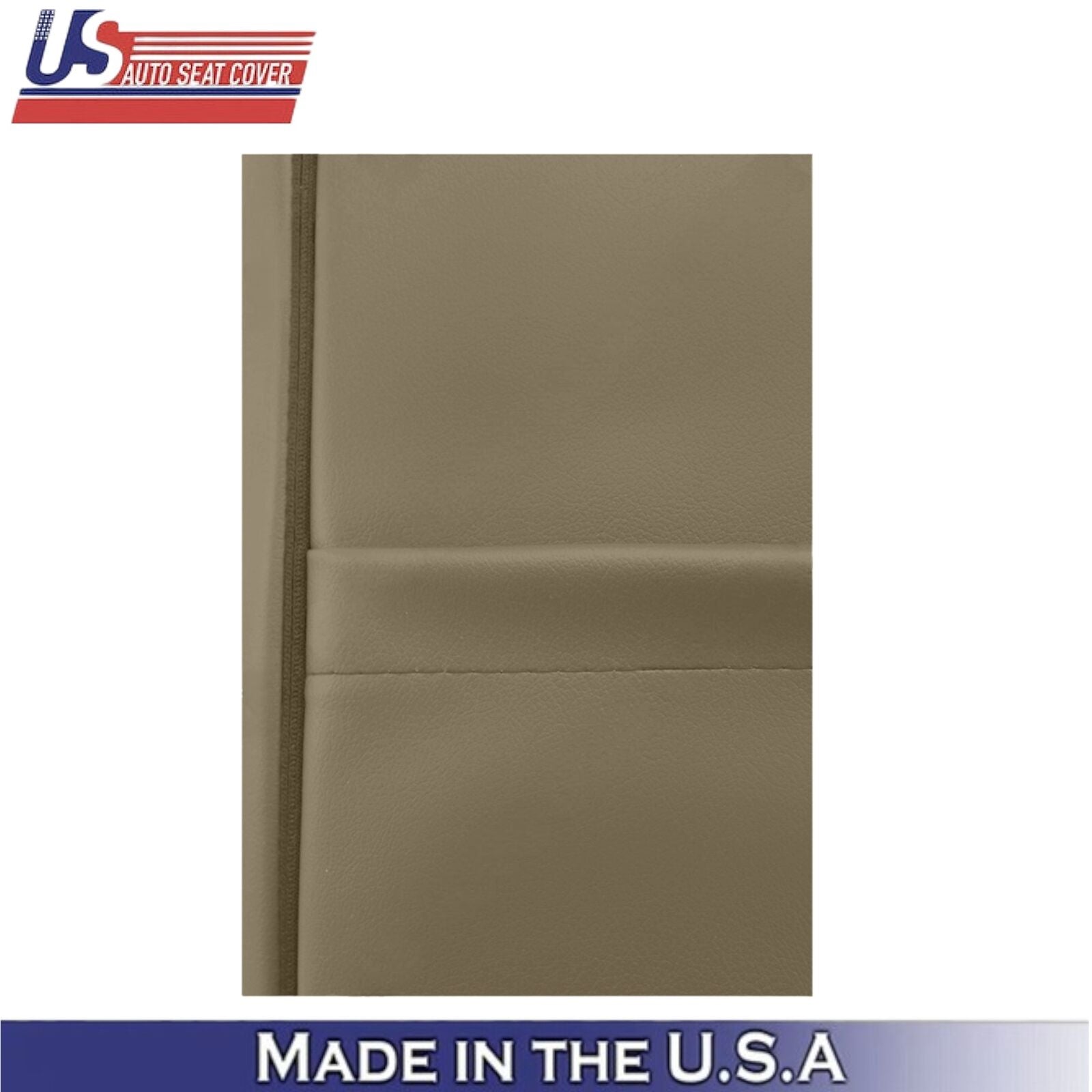 2005-2007 For Toyota Sequoia Leatherette Passenger Side Seat Covers Oak Tan