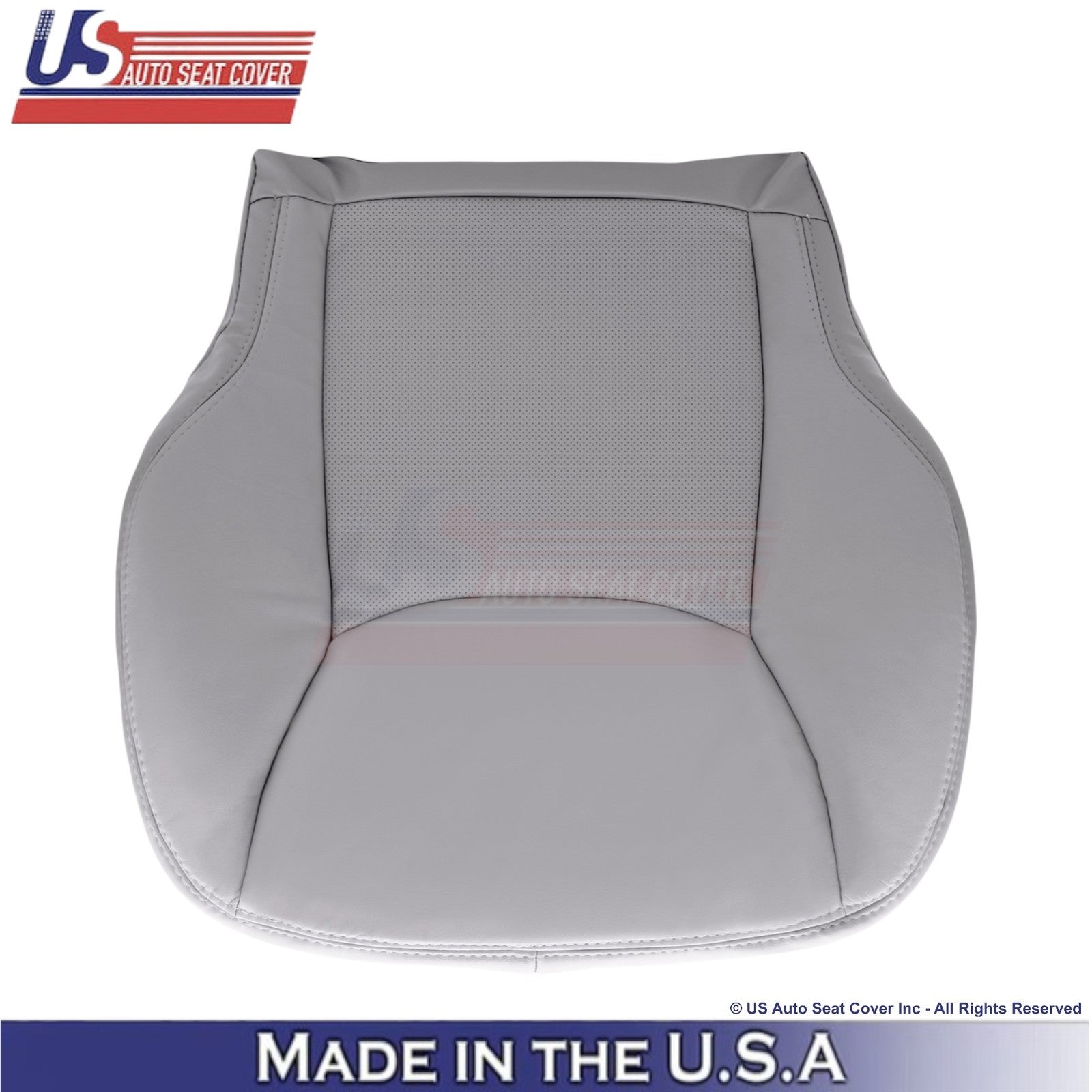 1999-2006 Fits Mercedes-Benz S-Class Genuine Leather Half Perf Bottom Covers Ash